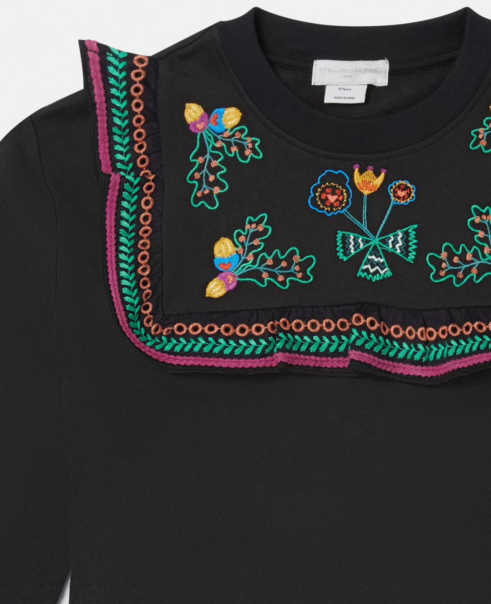 Acorn Broderi Collared Sweatshirt^Stella McCartney Hot