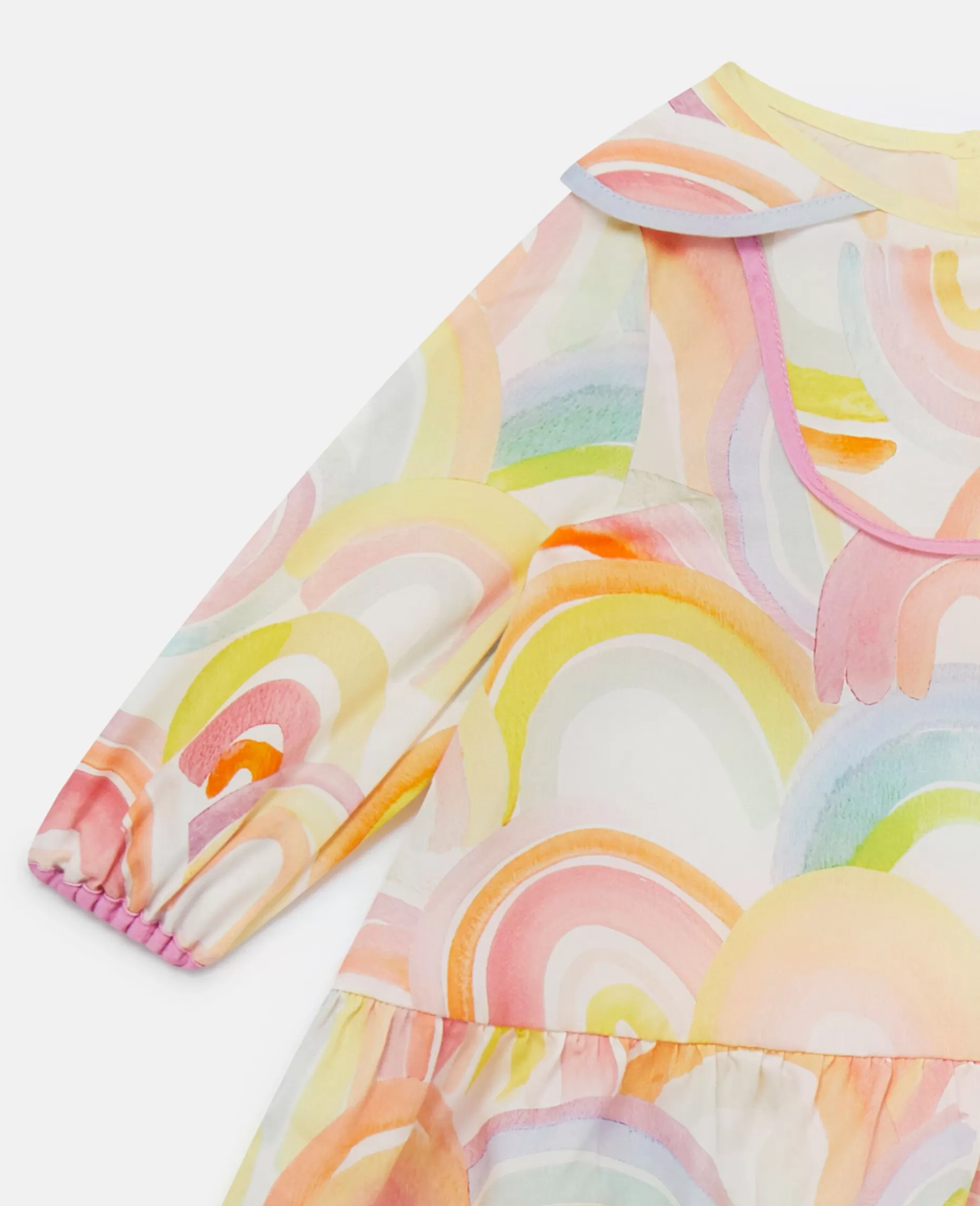 Akvarel Regnbue Print Kjole Og Bloomers Saet^Stella McCartney New