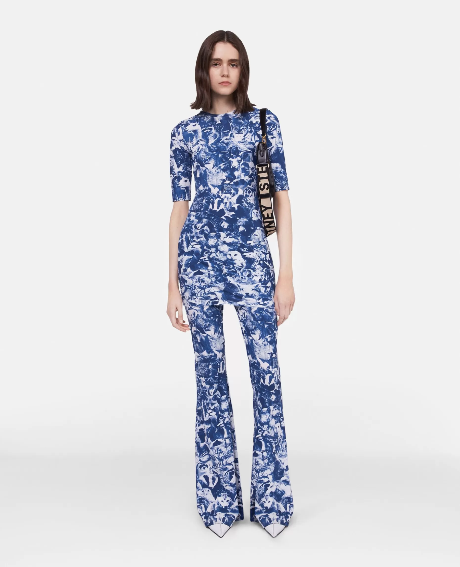 Animal Forest Print Flared Jeans^Stella McCartney Discount