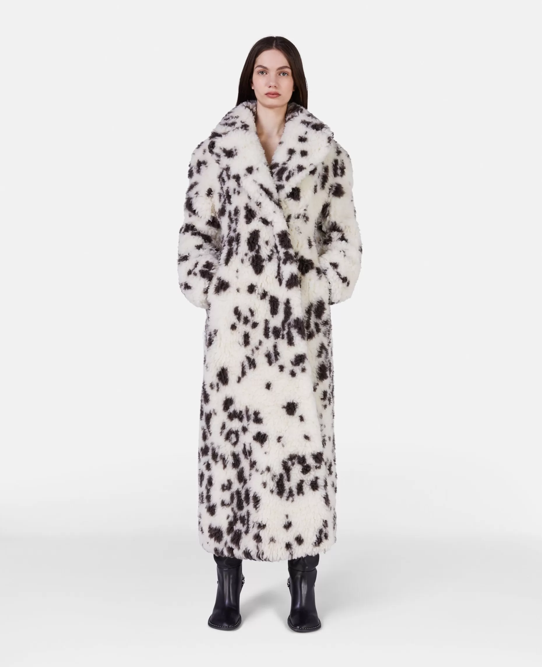 Appaloosa Print Lang Teddy Coat^Stella McCartney Cheap