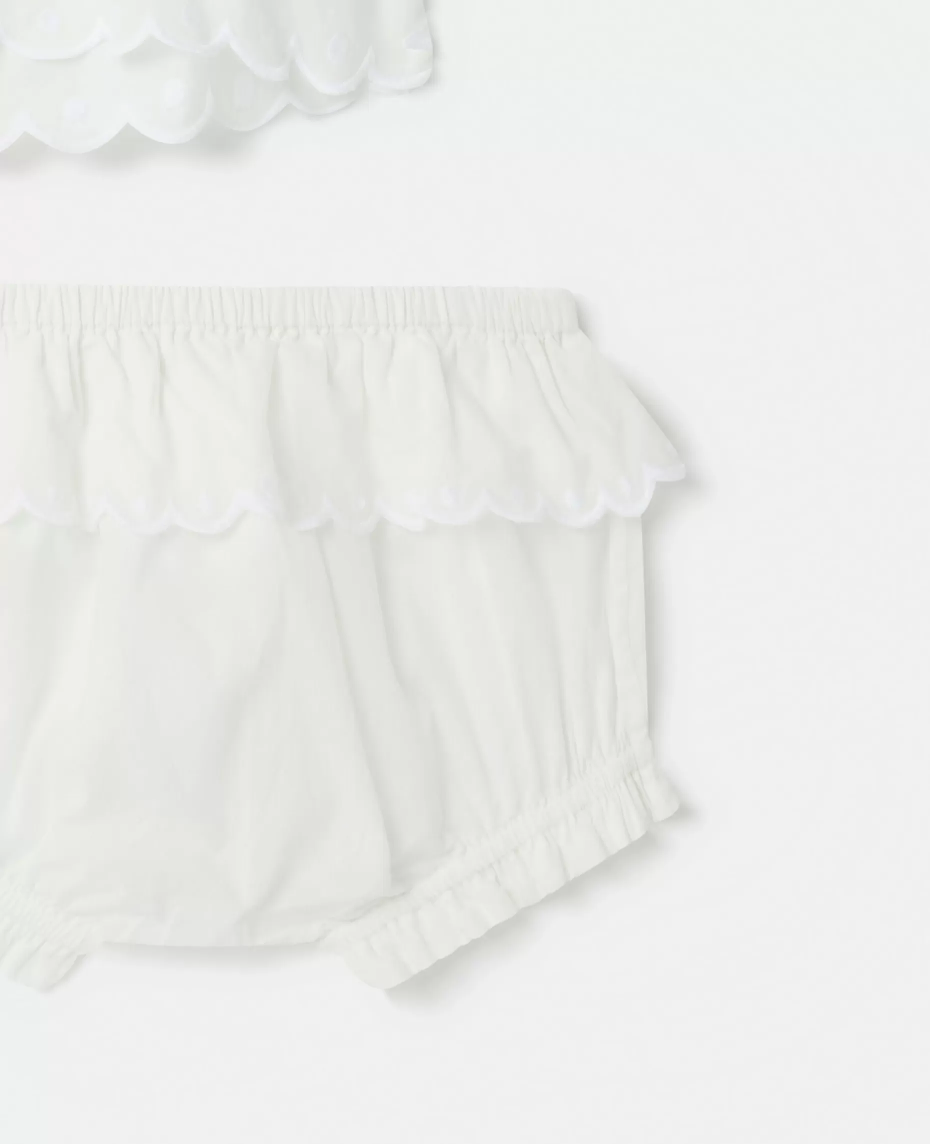 Broderie Anglaise Vest Og Bloomers Saet^Stella McCartney Online