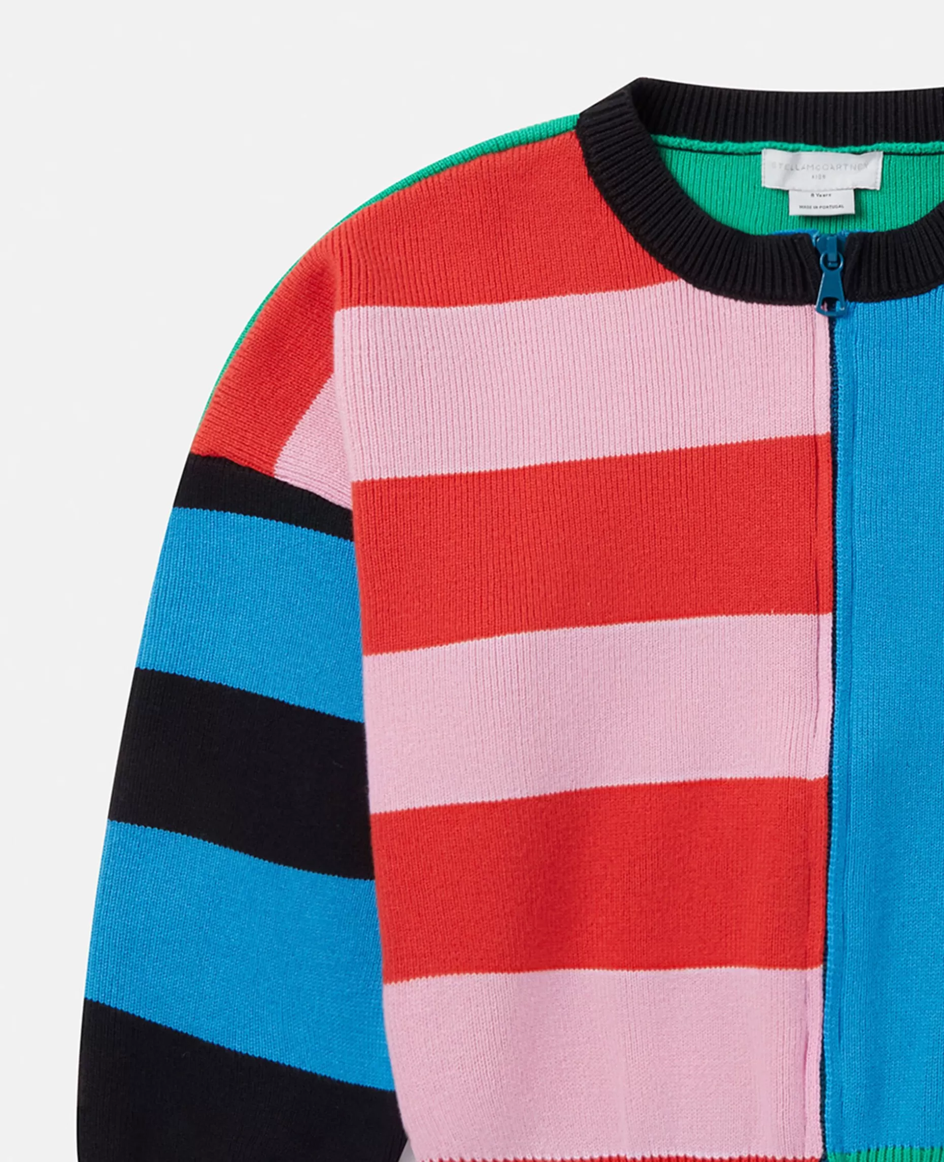 Broget Stribet Cardigan Med Lynlas^Stella McCartney Cheap