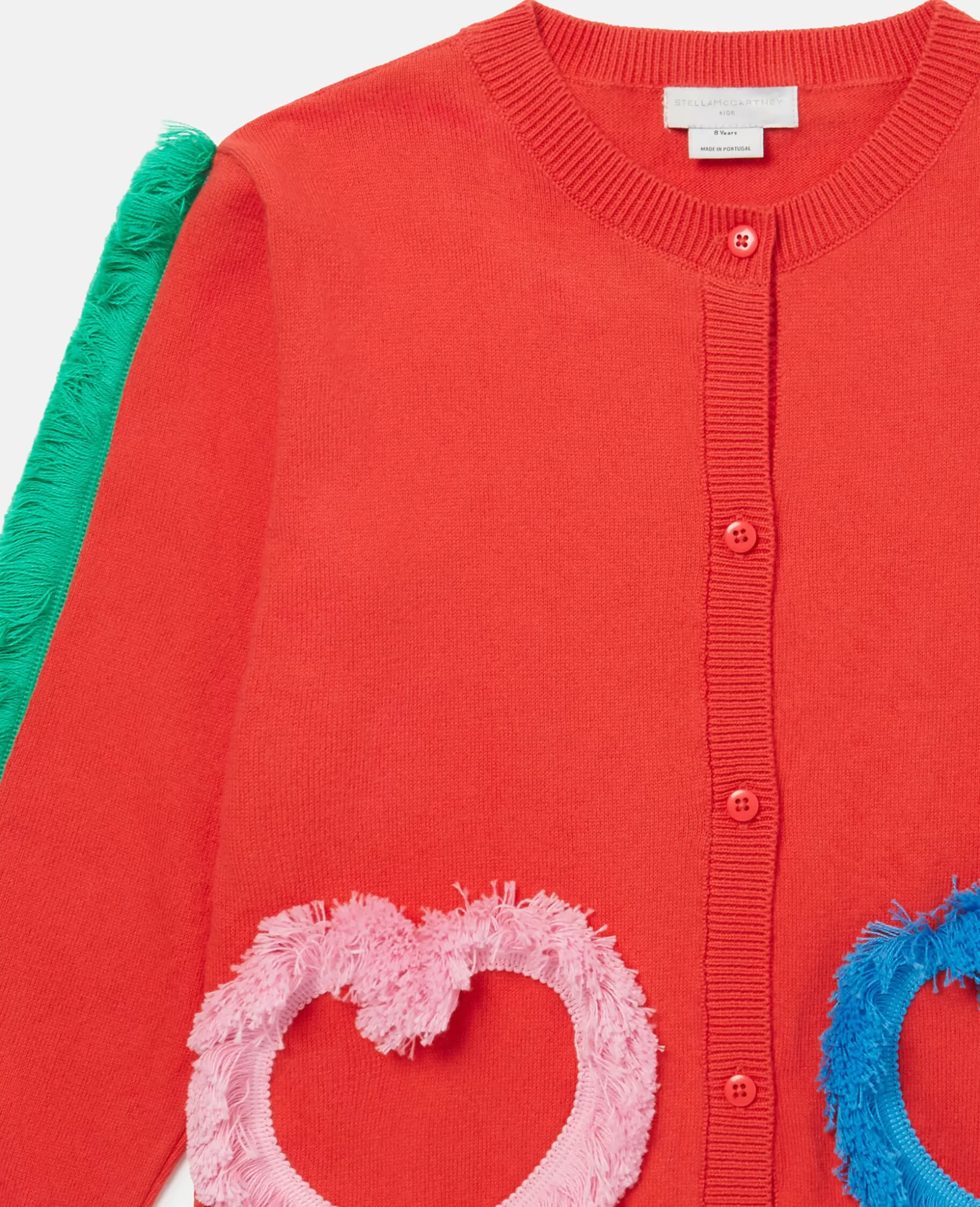 Cardigan Med Frynsede Hjerter^Stella McCartney Cheap