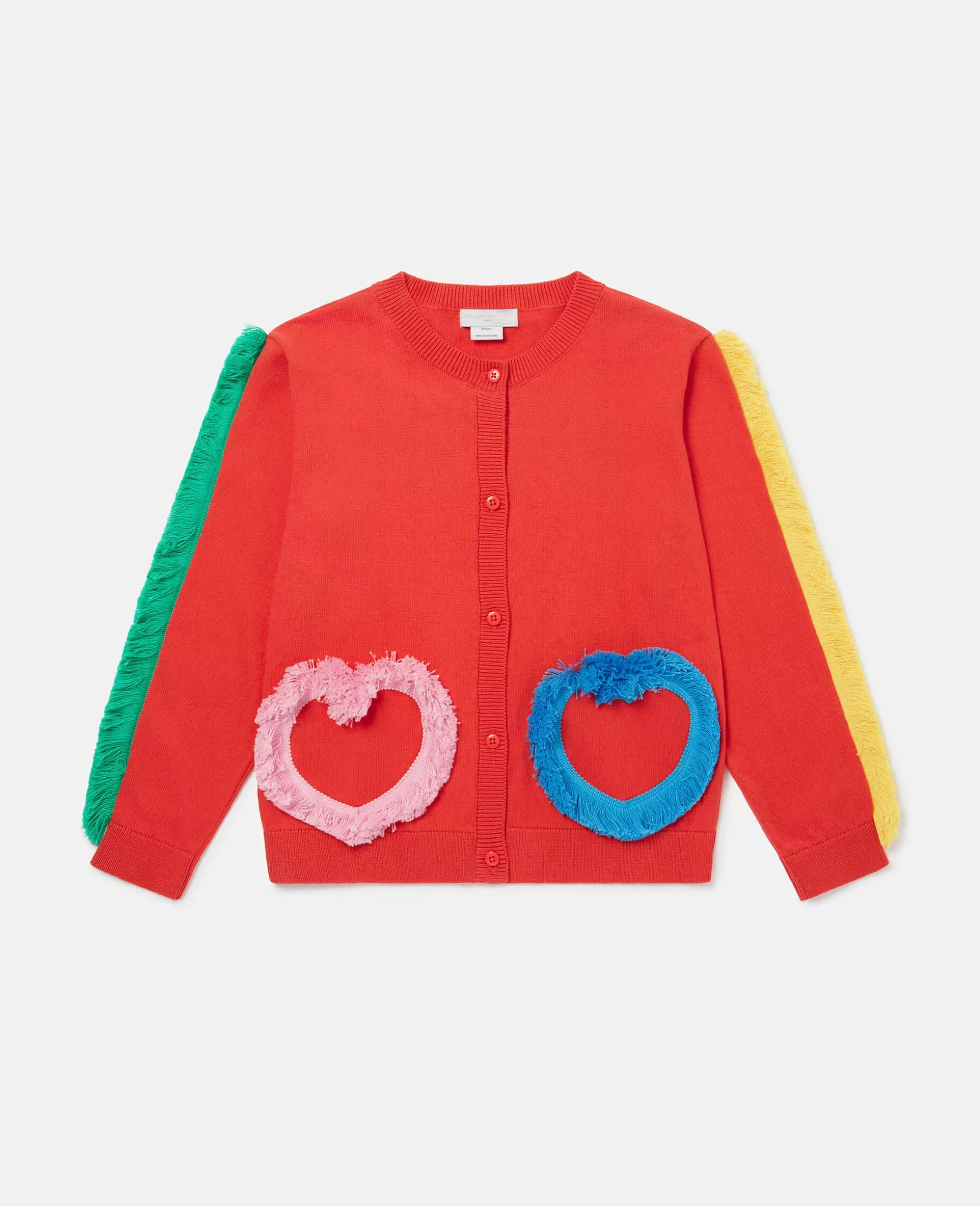 Cardigan Med Frynsede Hjerter^Stella McCartney Cheap