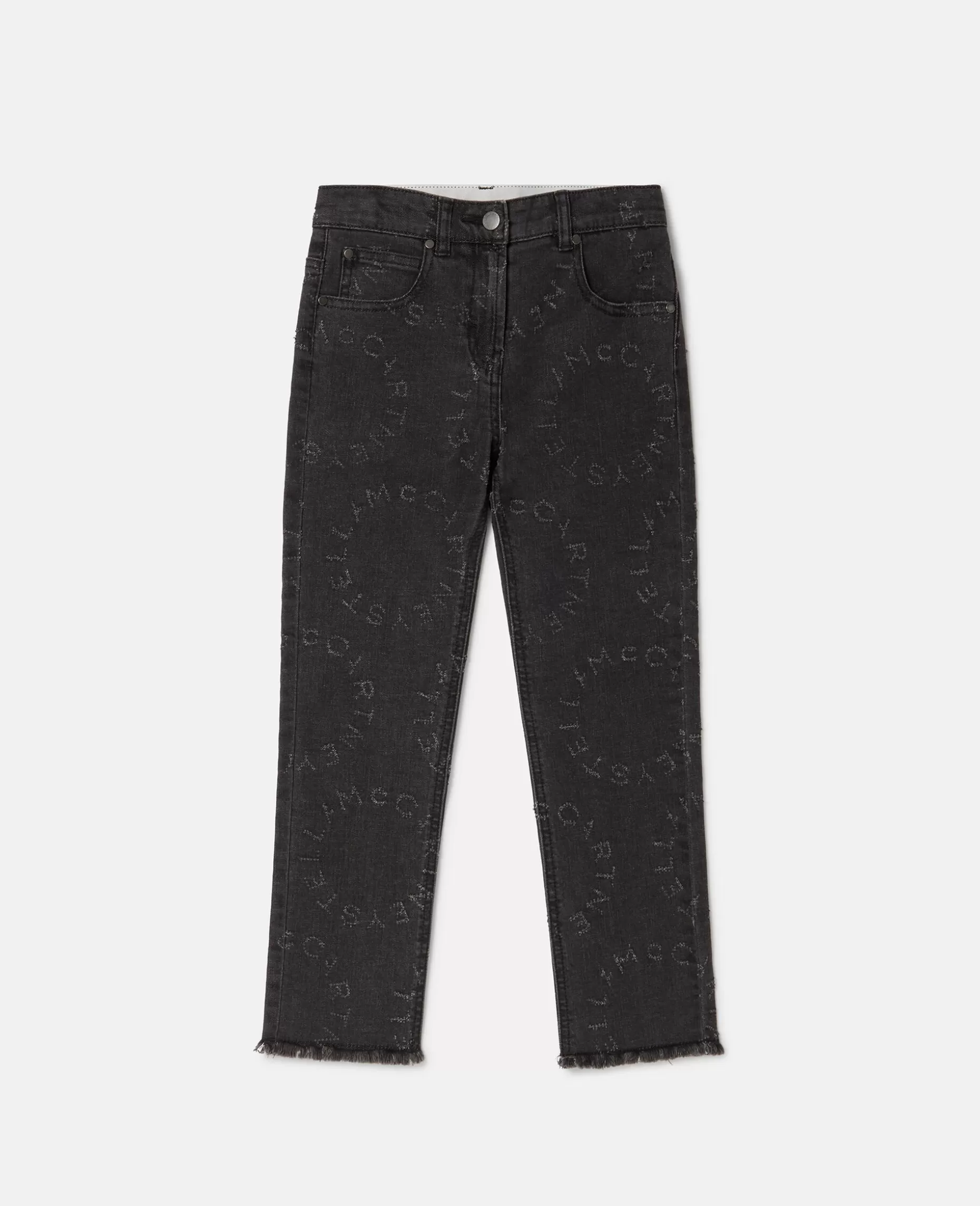 Cirkulaere Jeans Med Lige Ben Med Logo^Stella McCartney Online