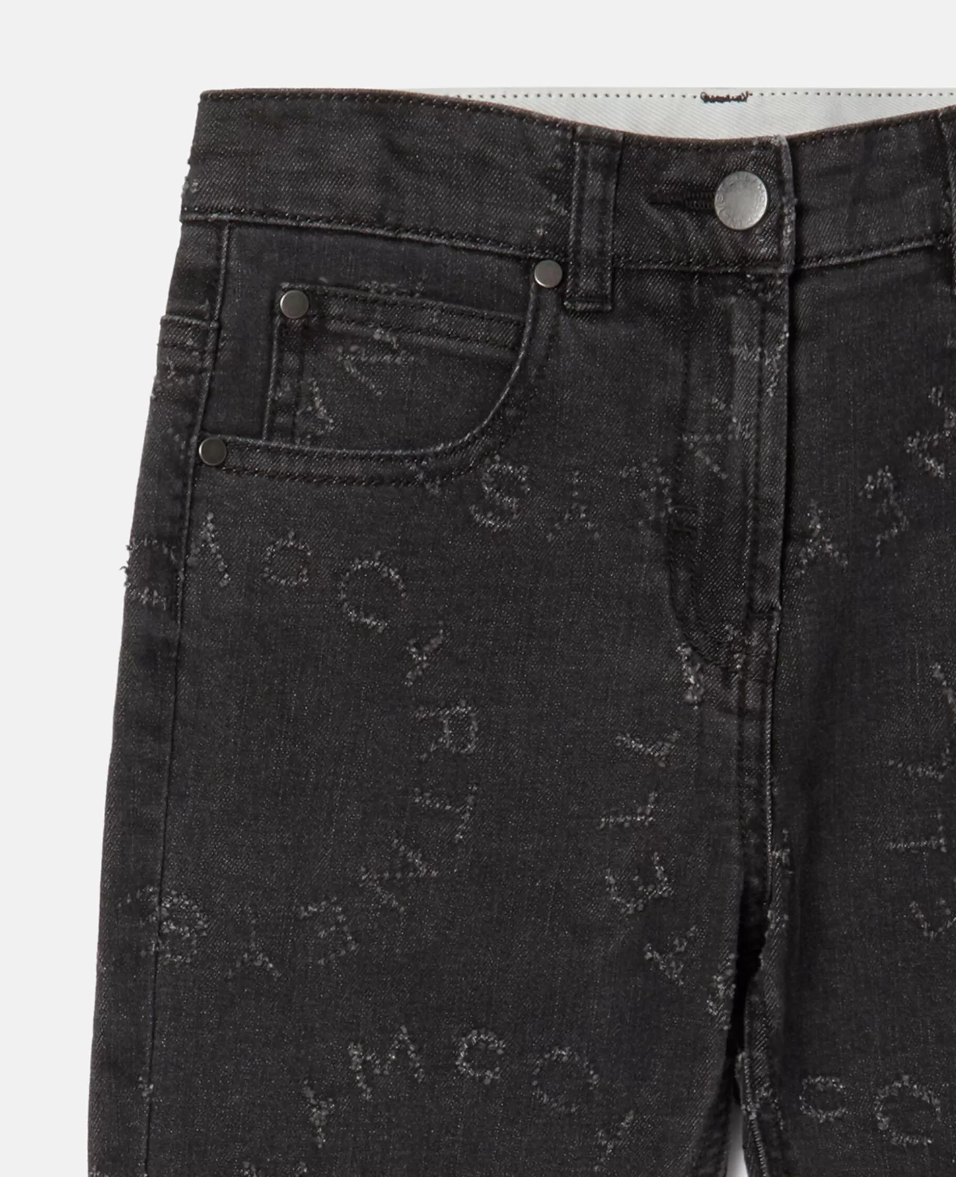 Cirkulaere Jeans Med Lige Ben Med Logo^Stella McCartney Online