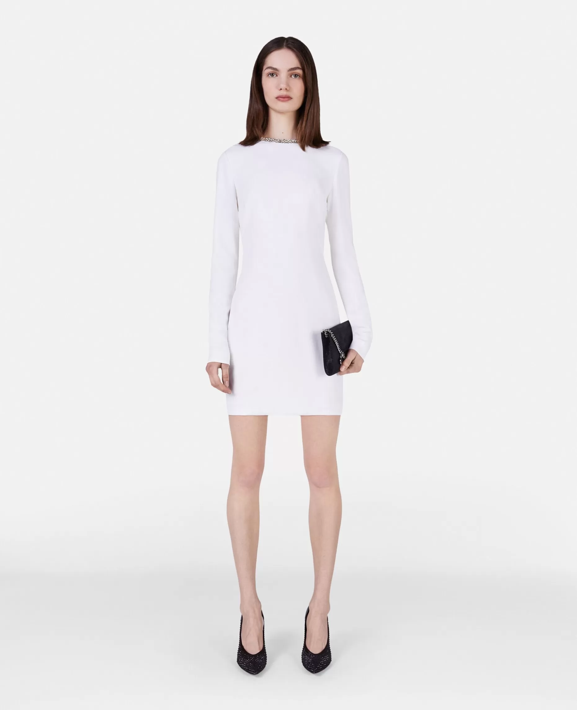 Cocktail-Minikjole Med Krystalkrave^Stella McCartney Fashion
