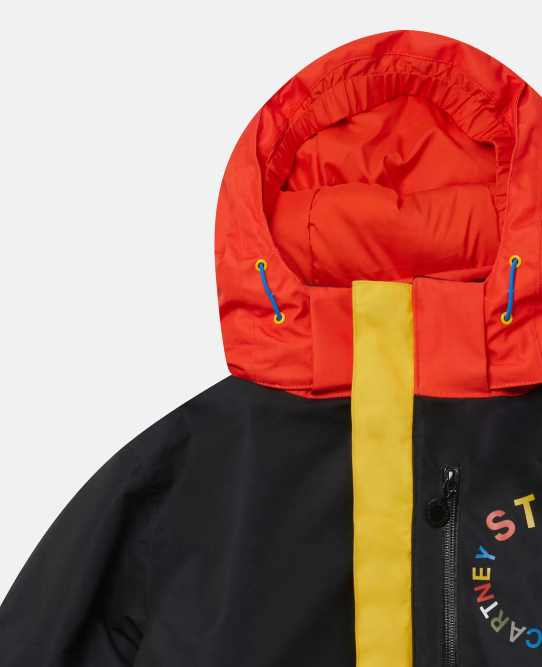 Colourblock Skijakke Med Haette^Stella McCartney Discount