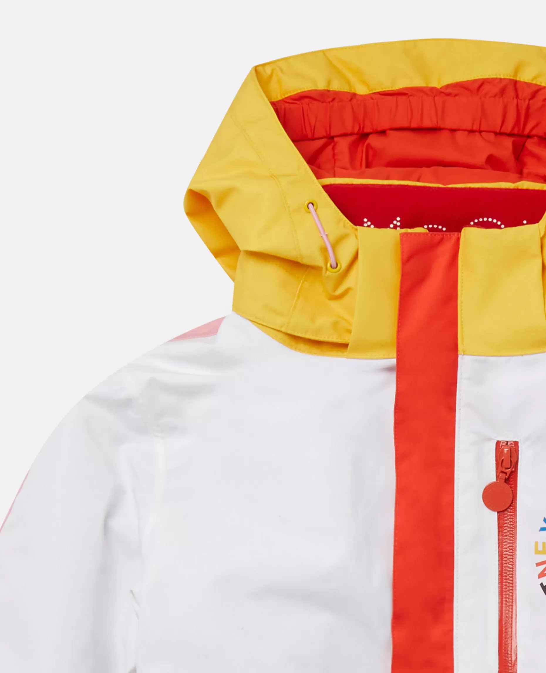 Colourblock Skijakke Med Haette^Stella McCartney Clearance