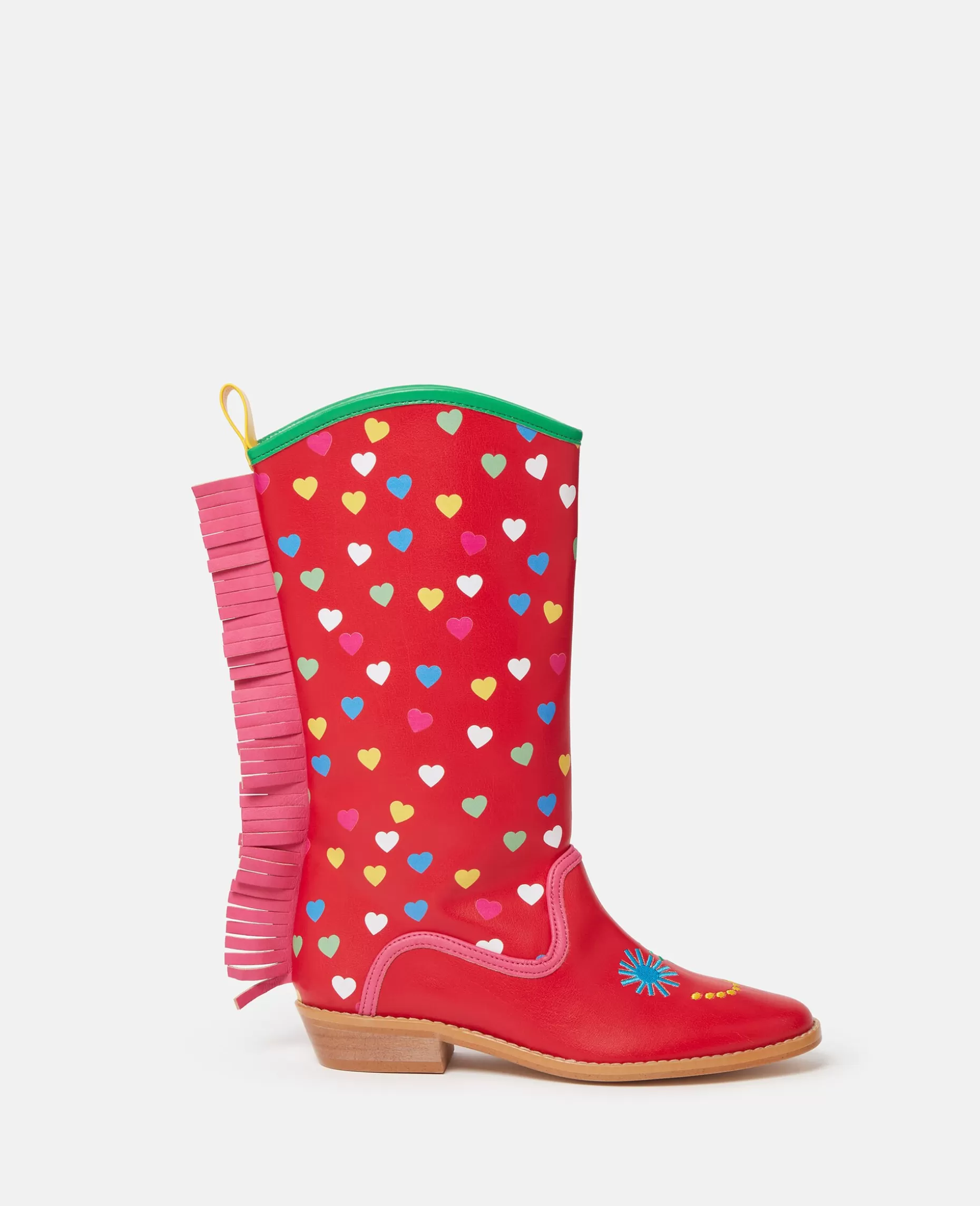 Cowboystovler Med Frynser Med Hjertetryk^Stella McCartney Hot