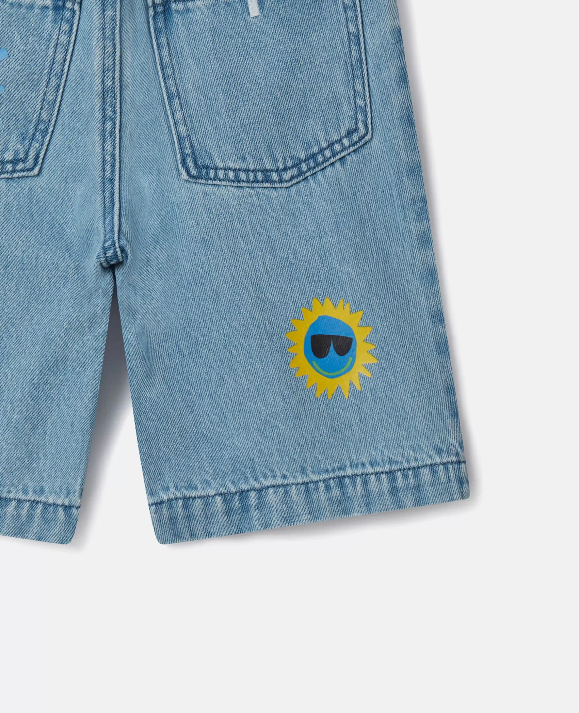 Denimshorts Med Sunshine Print^Stella McCartney Best