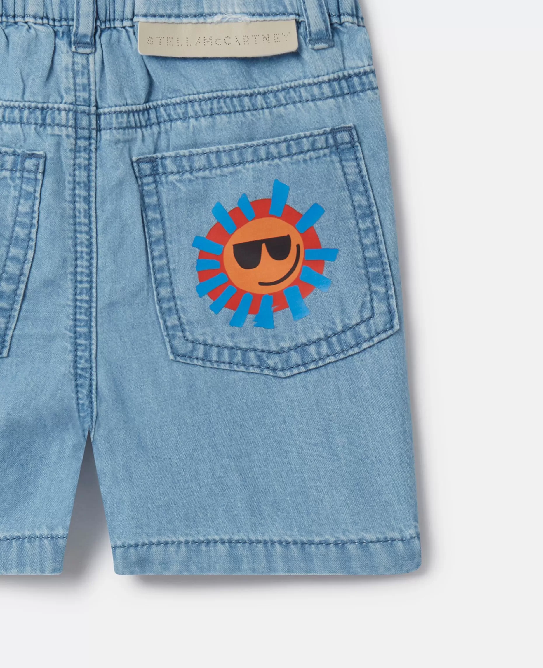 Denimshorts Med Sunshine Print^Stella McCartney Store
