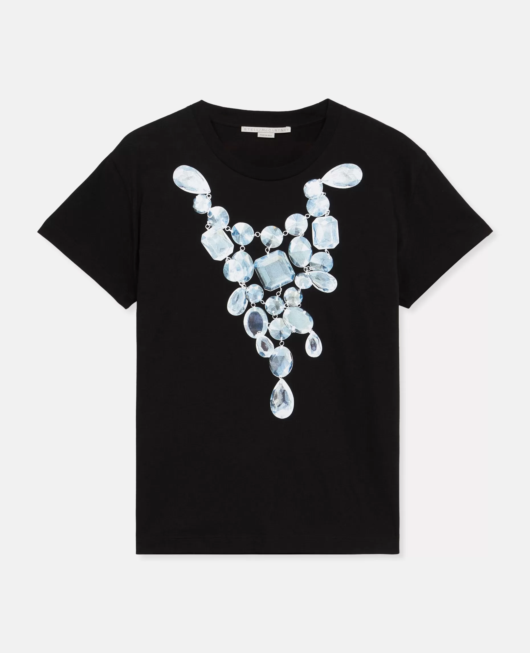 Diamant T-Shirt Med Grafisk Tryk^Stella McCartney Sale