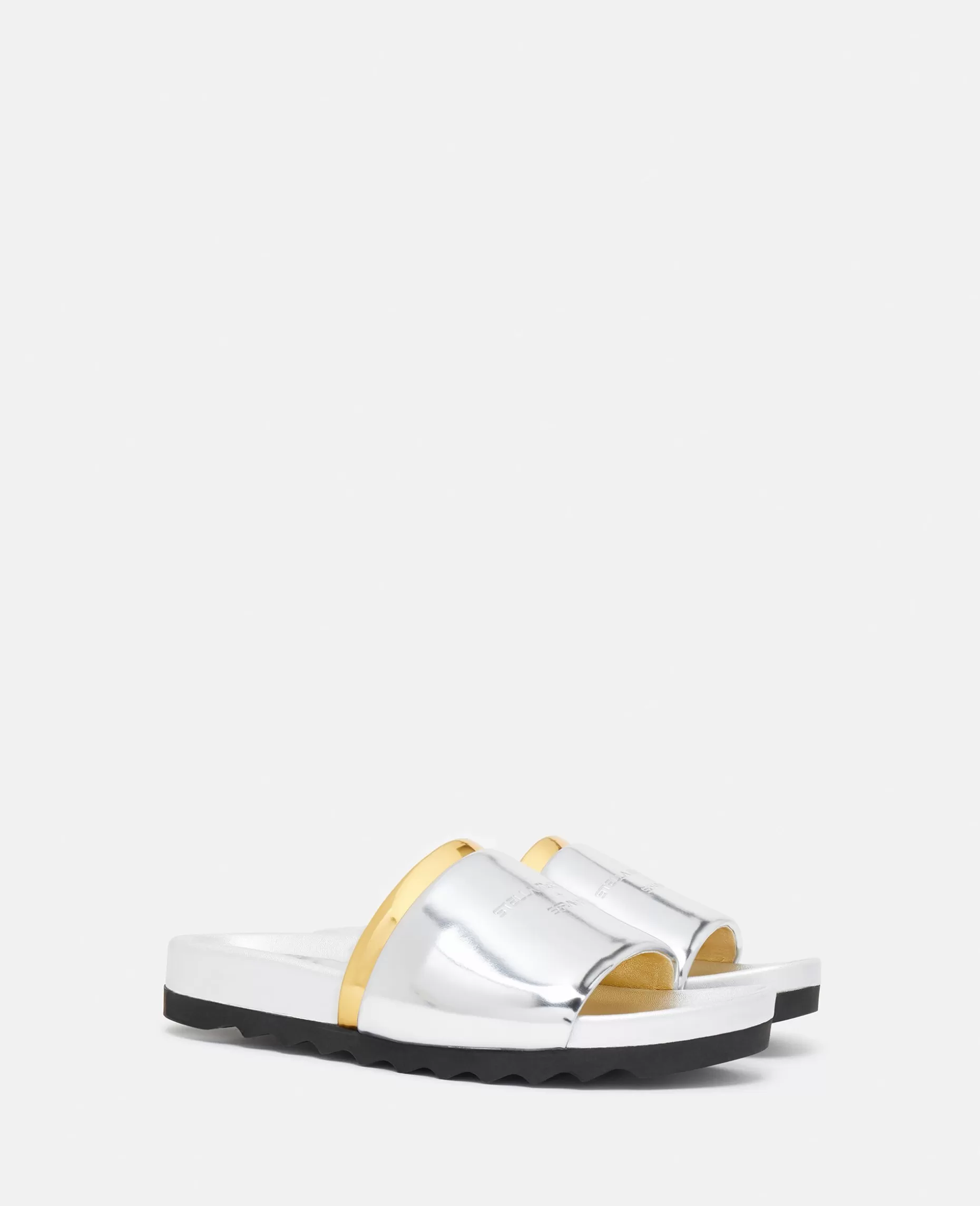 Dobbeltkromatiske Sandaler Med Glidende Pa^Stella McCartney Clearance