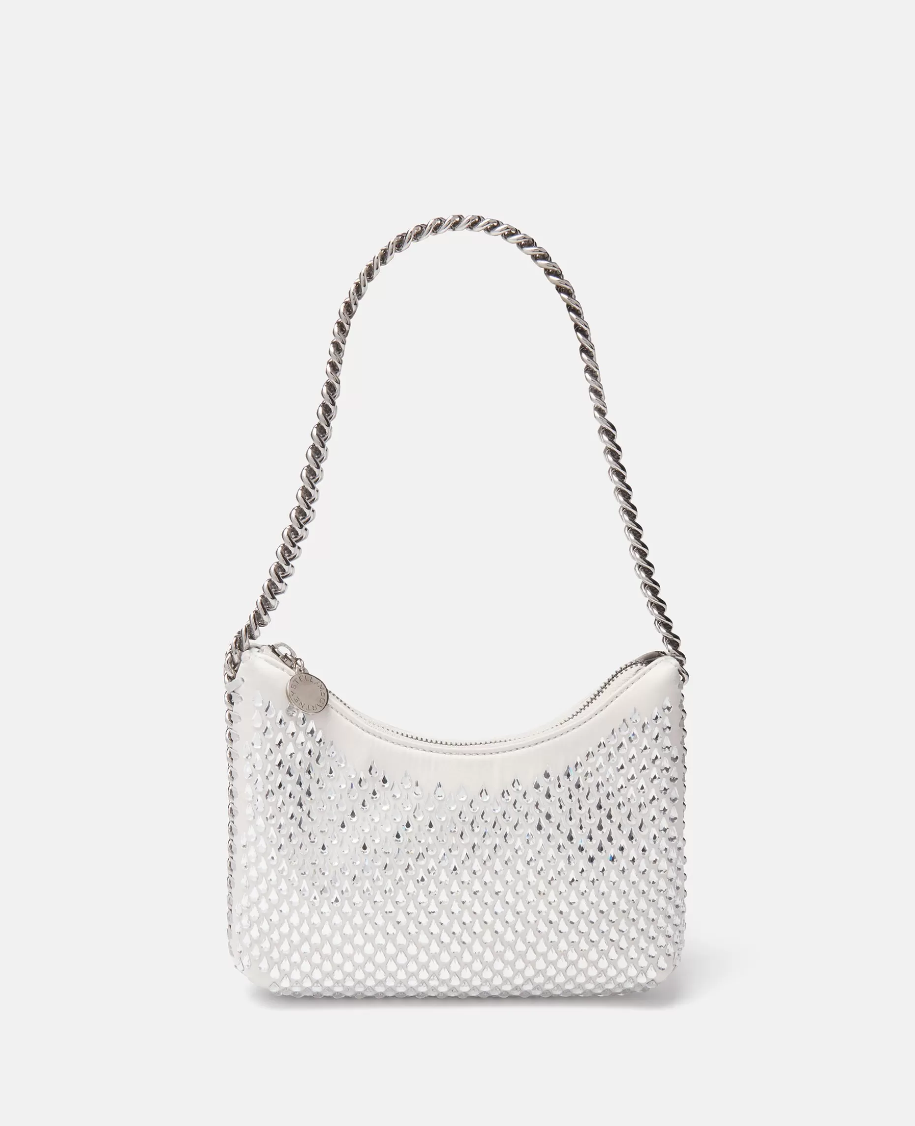 Falabella Crystal Mesh Mini Skuldertaske Med Lynlas^Stella McCartney Online