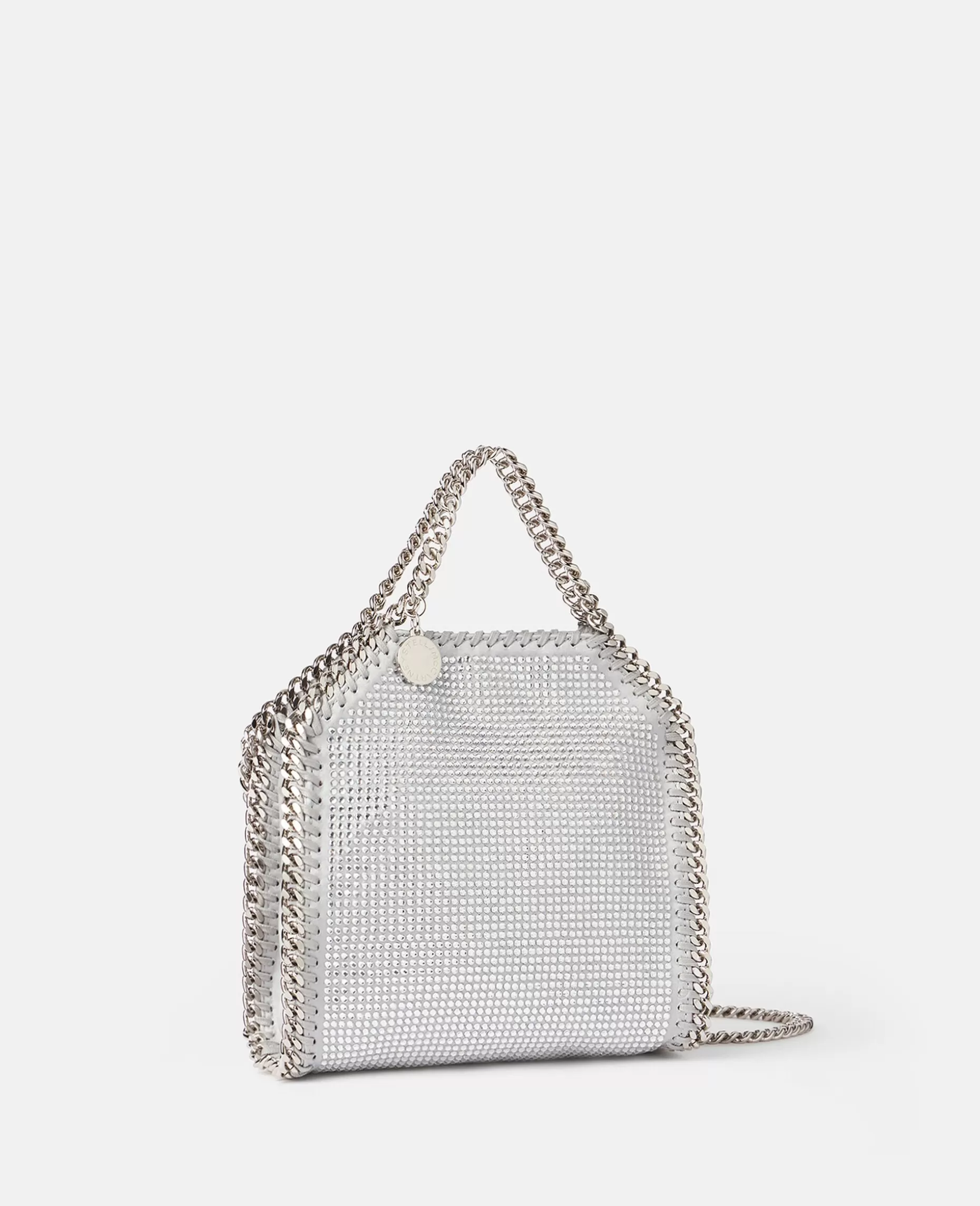 Falabella Crystal Mesh Mini Tote Bag^Stella McCartney Online