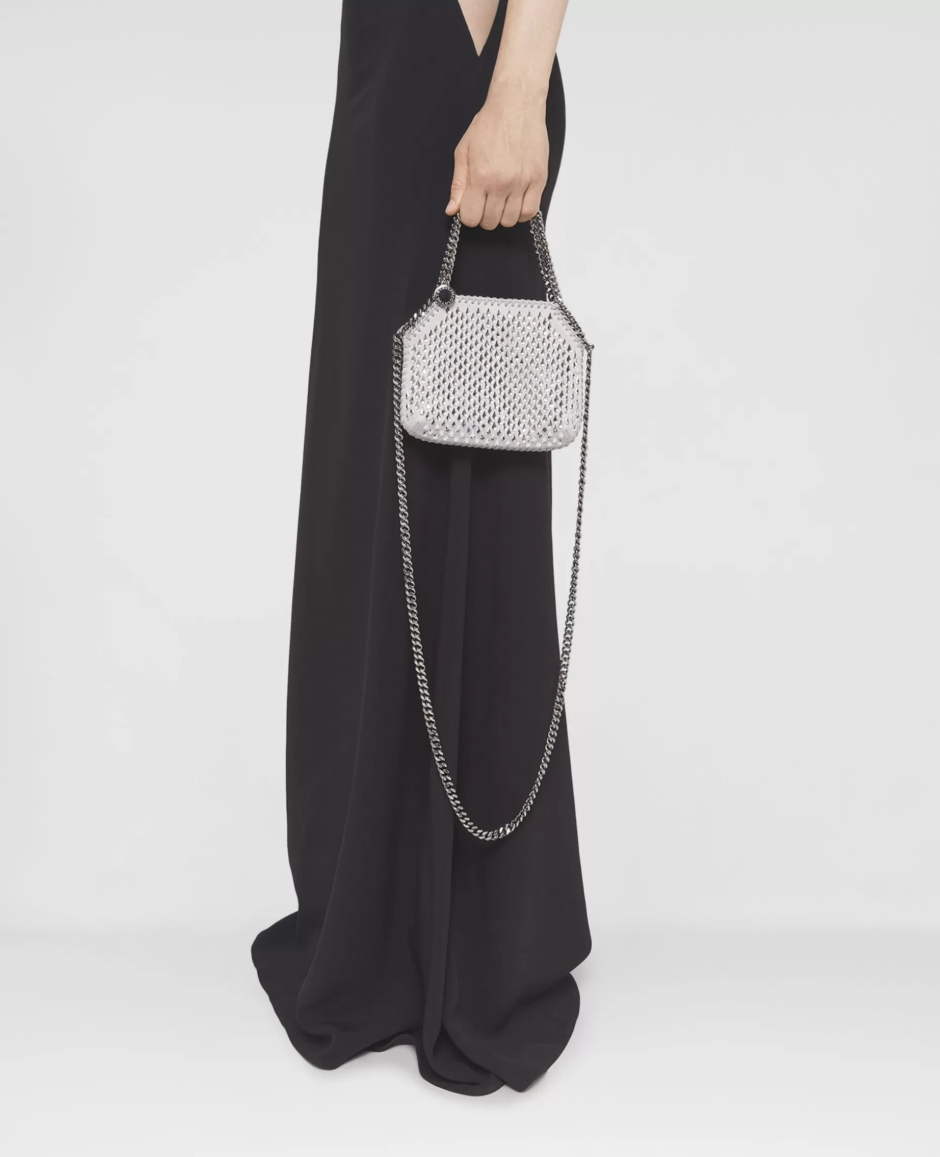 Falabella Crystal Mesh Mini Tote Bag^Stella McCartney Sale