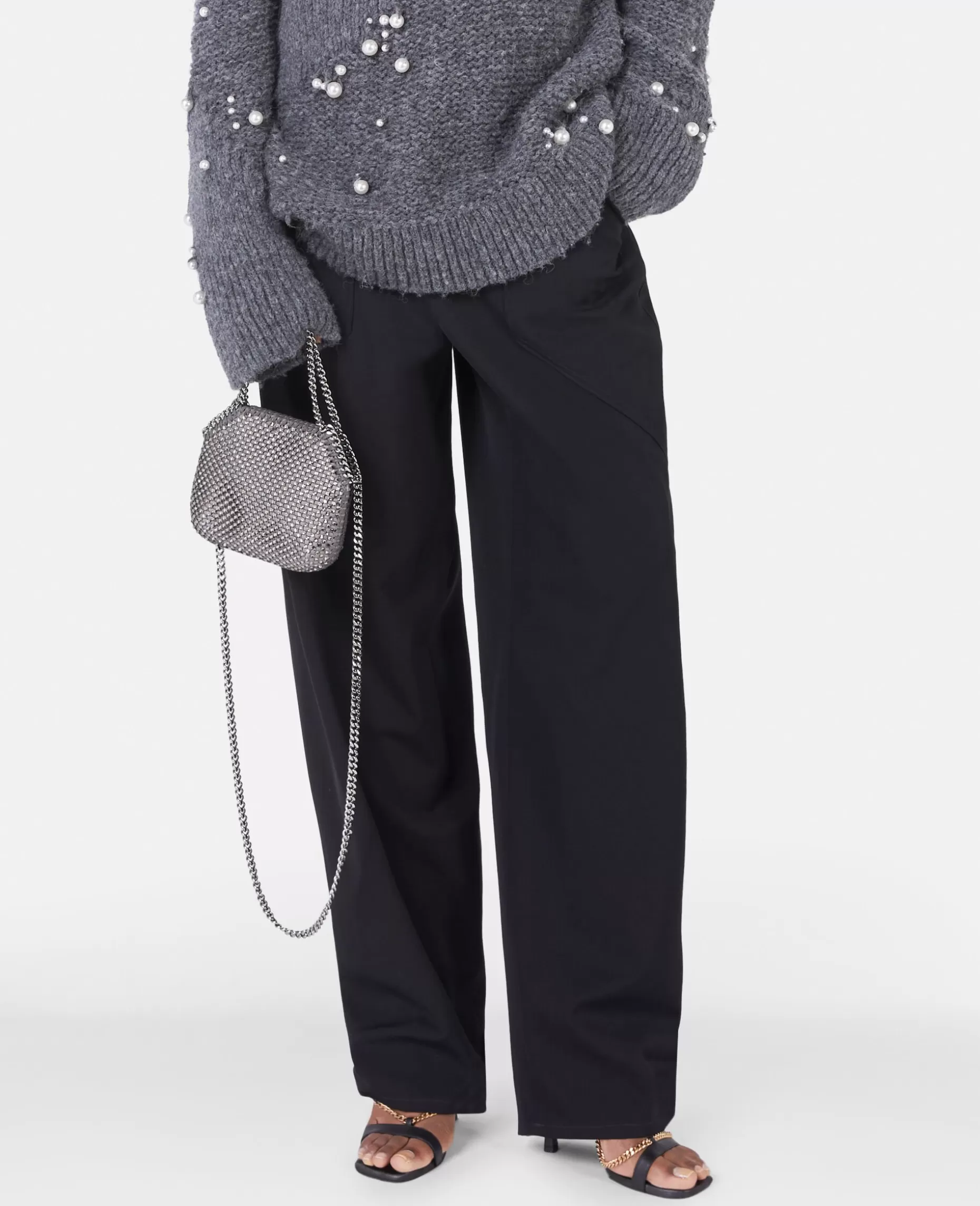 Falabella Crystal Mesh Mini Tote Bag^Stella McCartney Best Sale