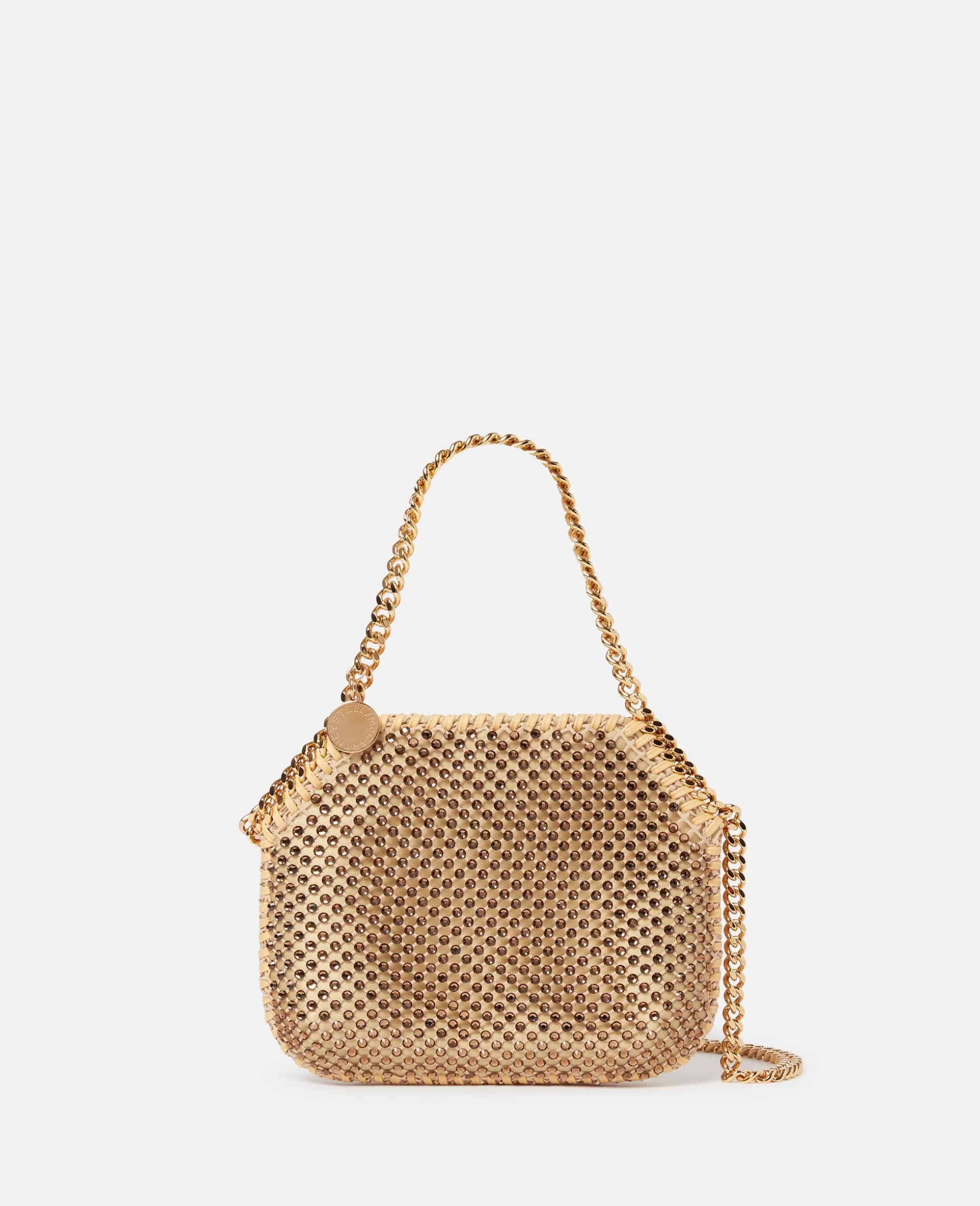 Falabella Crystal Mesh Mini Tote Bag^Stella McCartney Shop