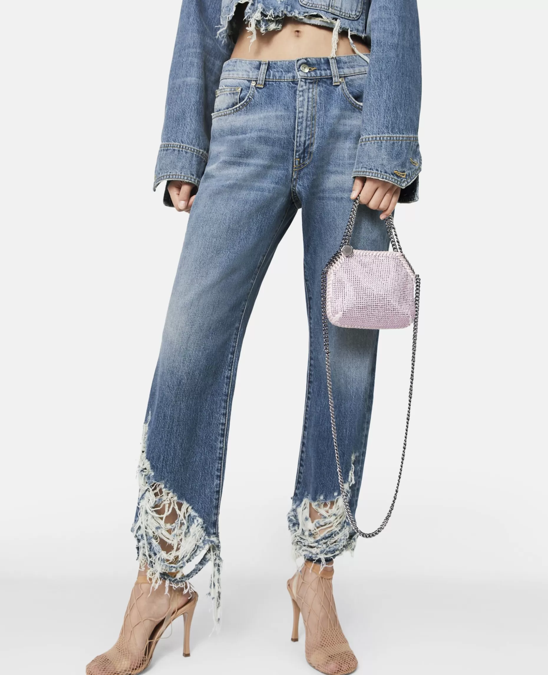 Falabella Crystal Mini Skuldertaske^Stella McCartney Store
