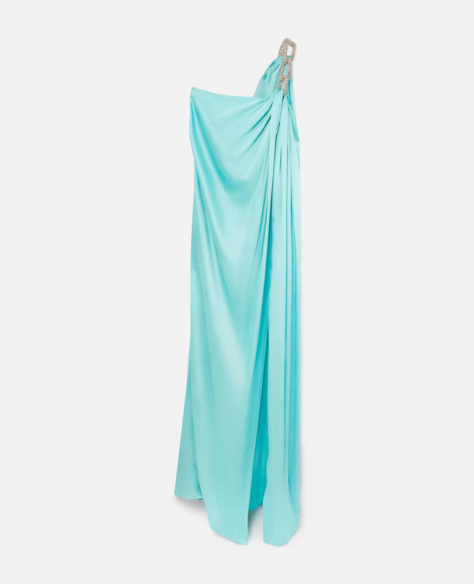 Falabella Krystalkaede Dobbelt Satin En-Skulder Kjole^Stella McCartney Cheap