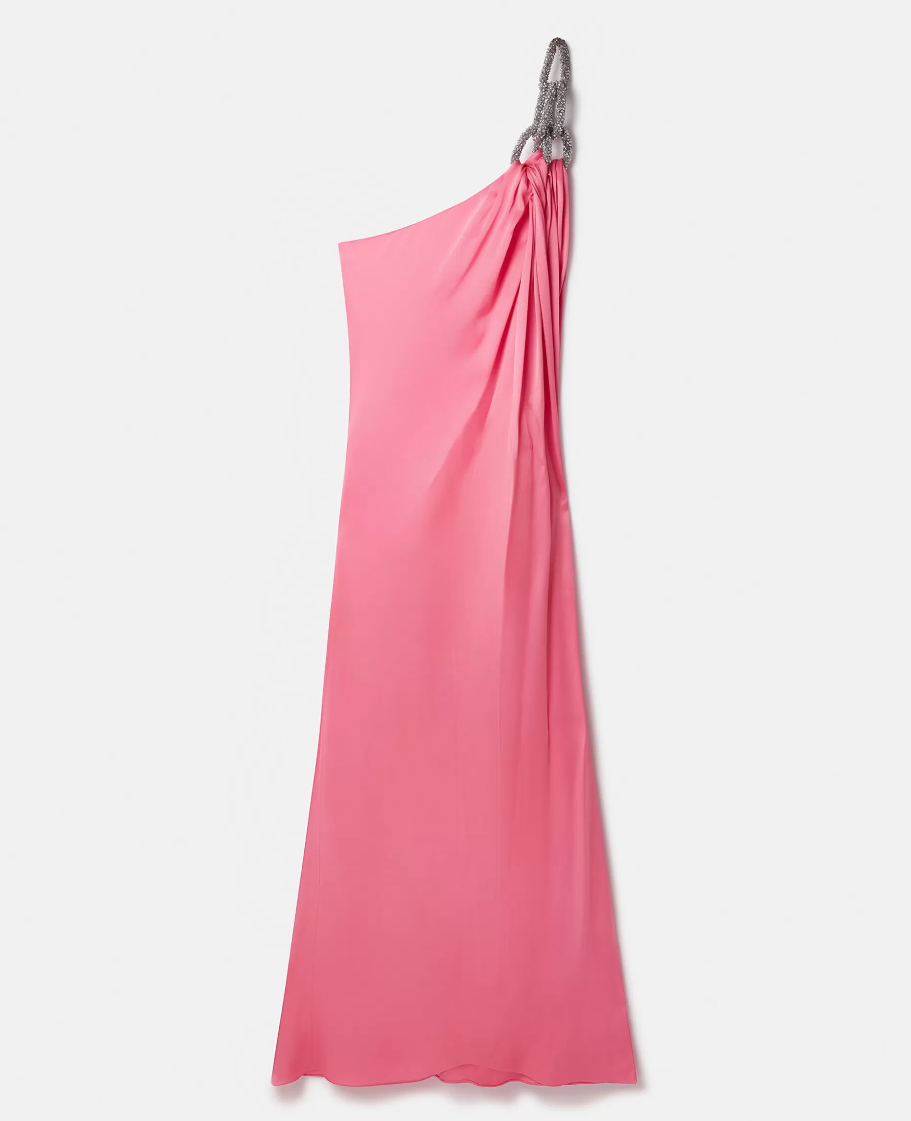 Falabella Krystalkaede Dobbelt Satin En-Skulder Kjole^Stella McCartney Discount