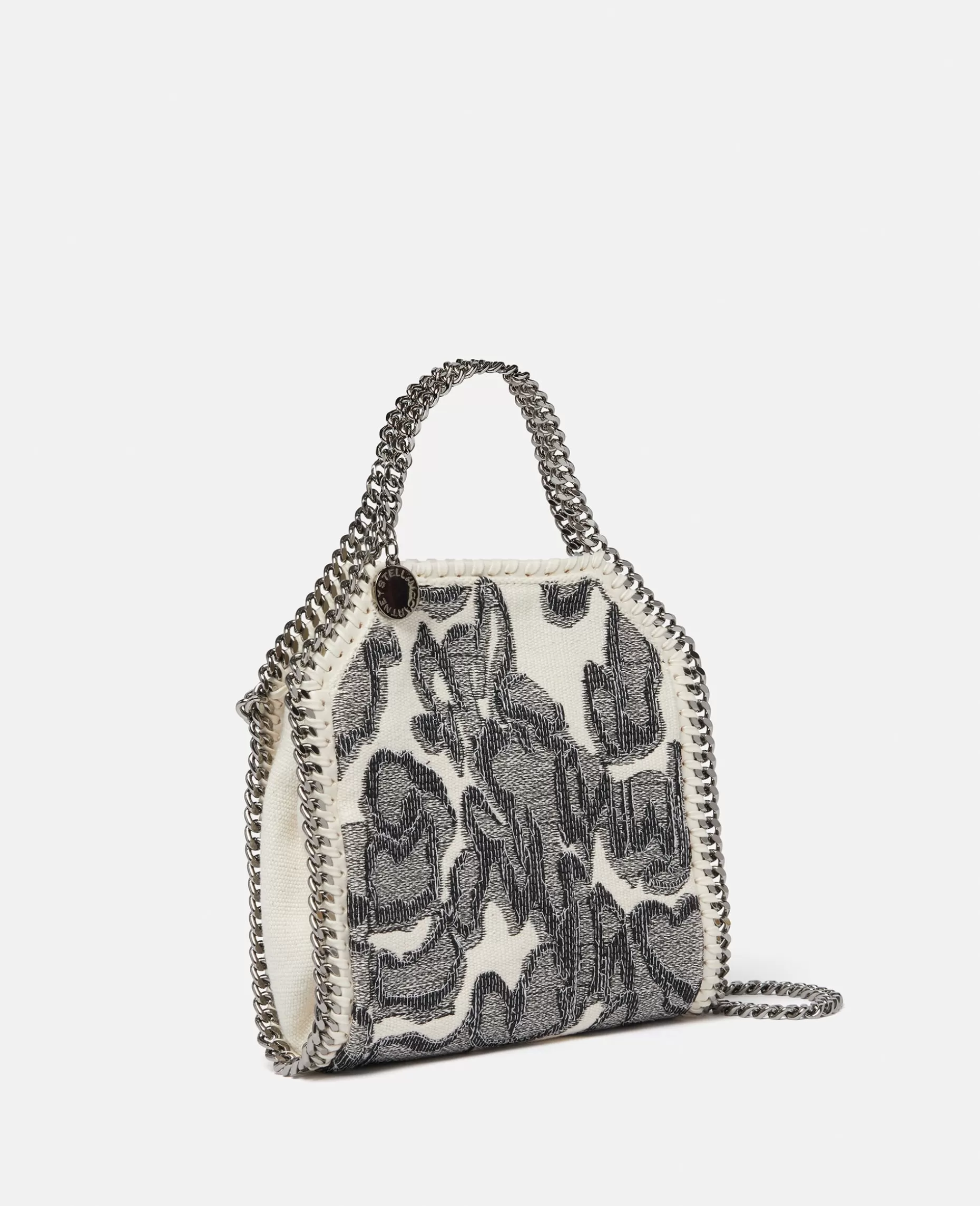 Falabella Moth Print Tiny Tote Bag^Stella McCartney Outlet