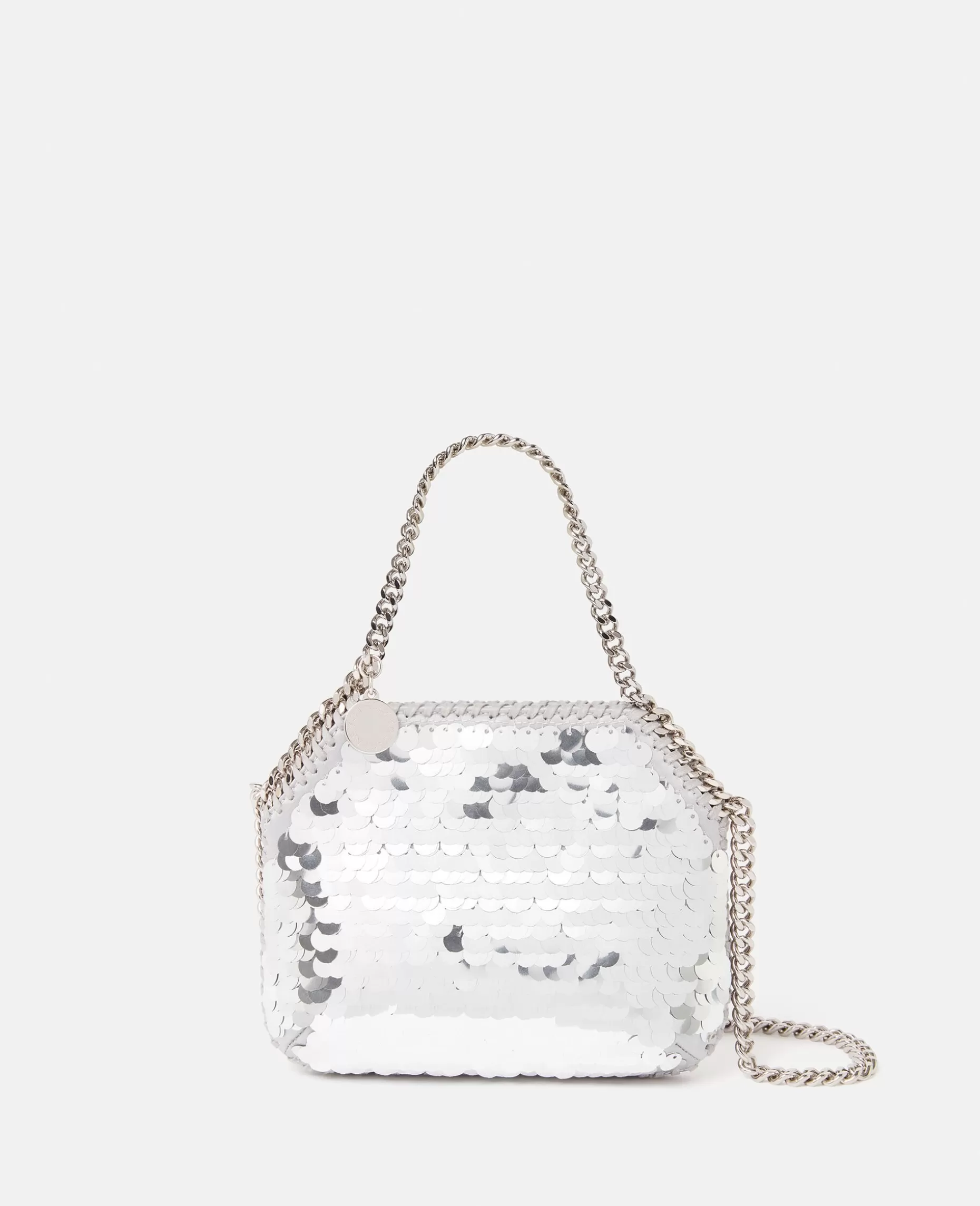 Falabella Oversized Pailletter Mini Tote Bag^Stella McCartney Fashion