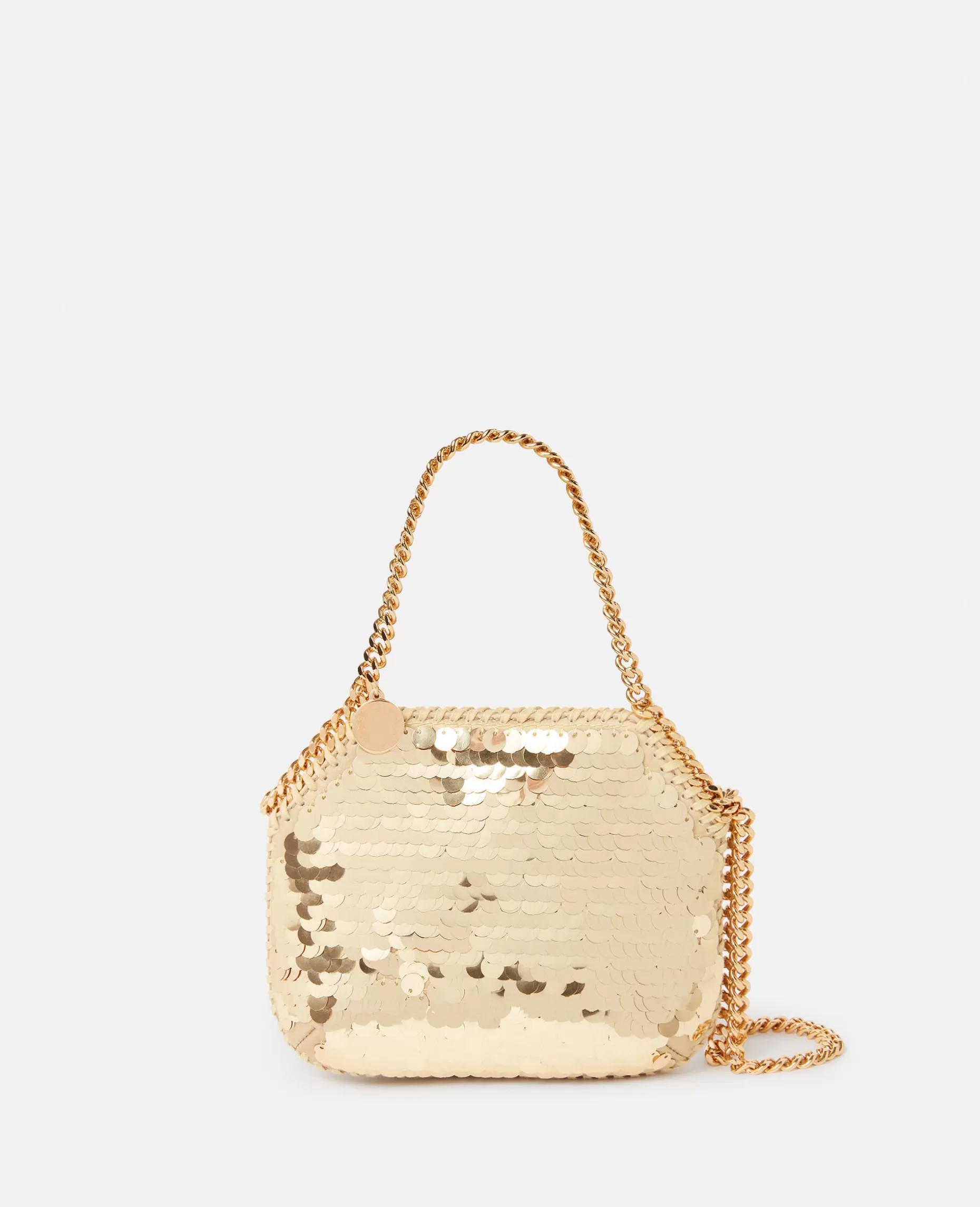 Falabella Oversized Pailletter Mini Tote Bag^Stella McCartney Fashion
