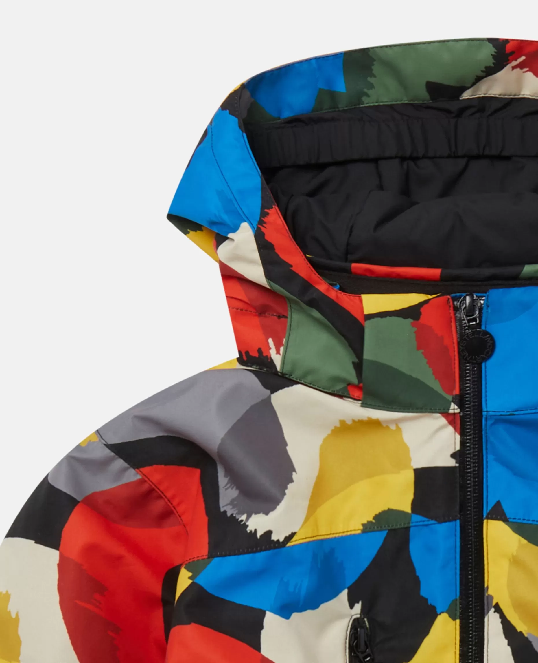 Farve Pop Smudge Print Haettejakke^Stella McCartney Best Sale
