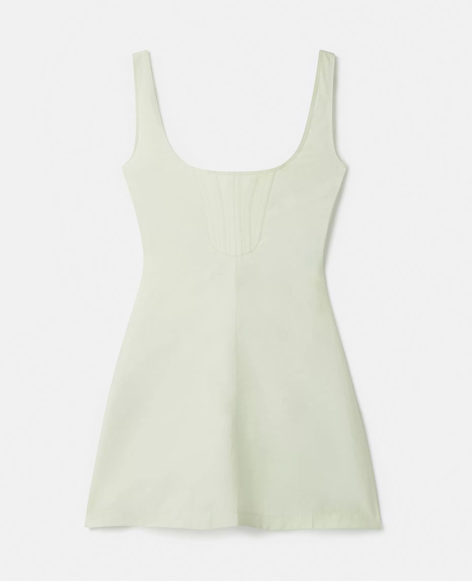 Firkantet Hals Hor-Bomuld Skater Kjole^Stella McCartney Cheap