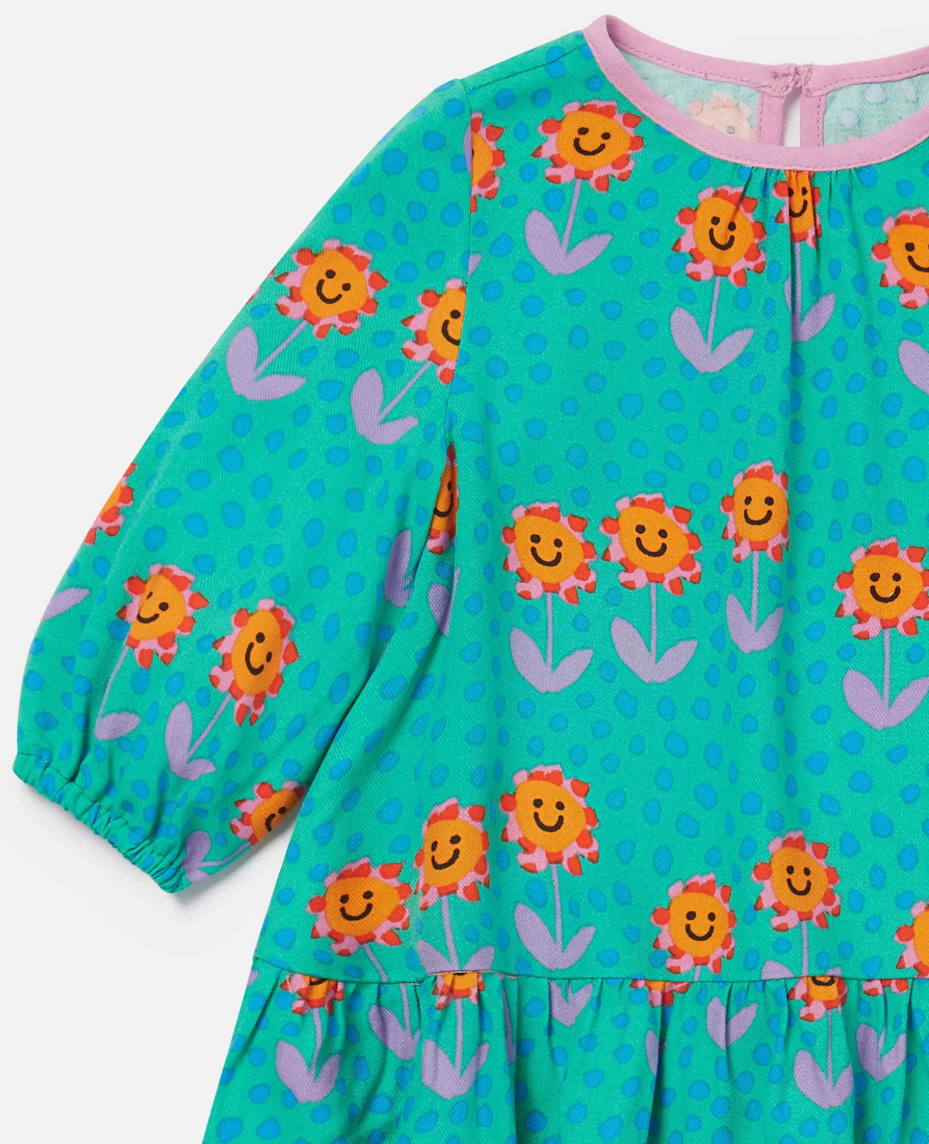 Folk Flower Print Kjole Og Bloomers Saet^Stella McCartney Best Sale