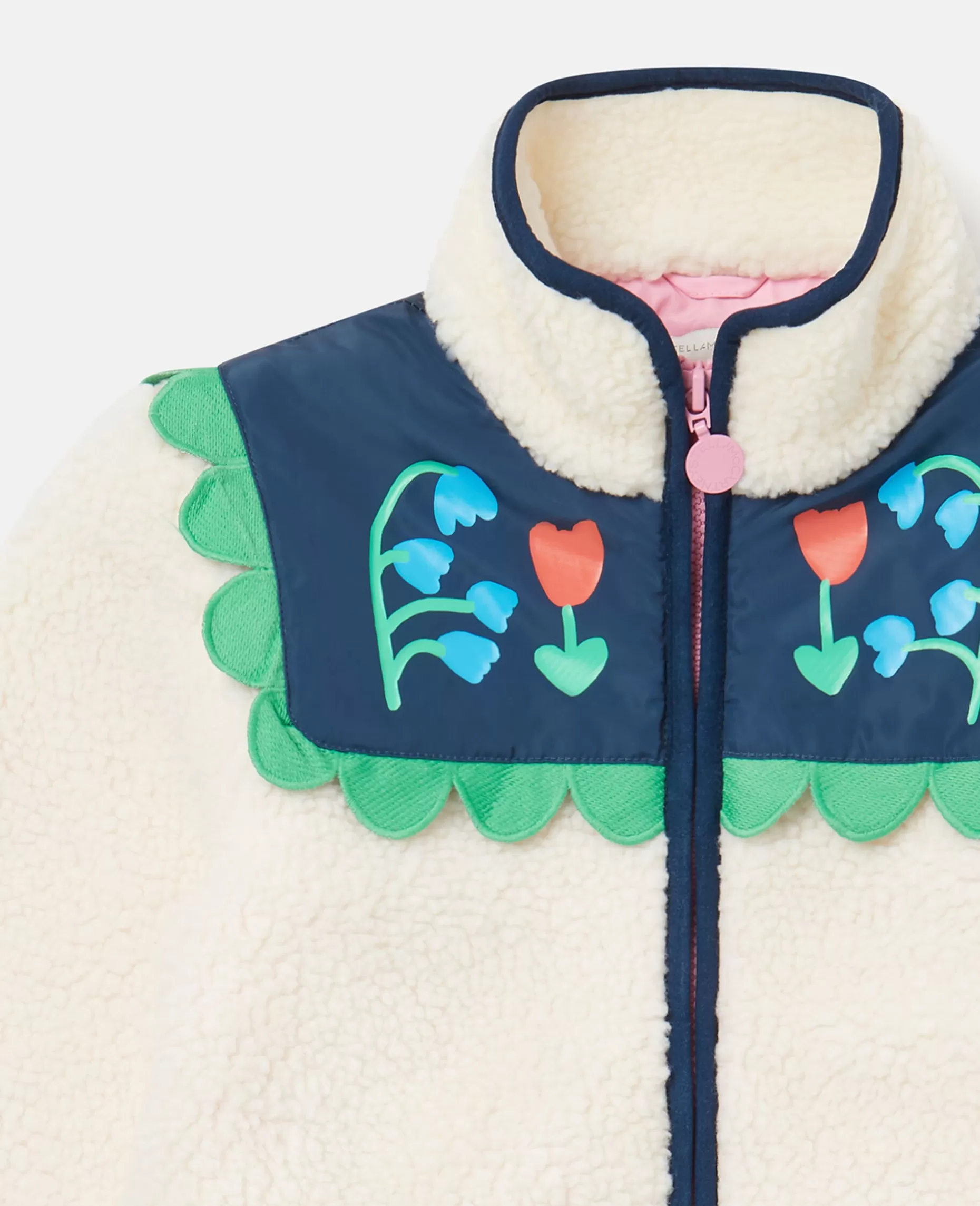 Folkeblomst Broderi Fleecejakke^Stella McCartney Online