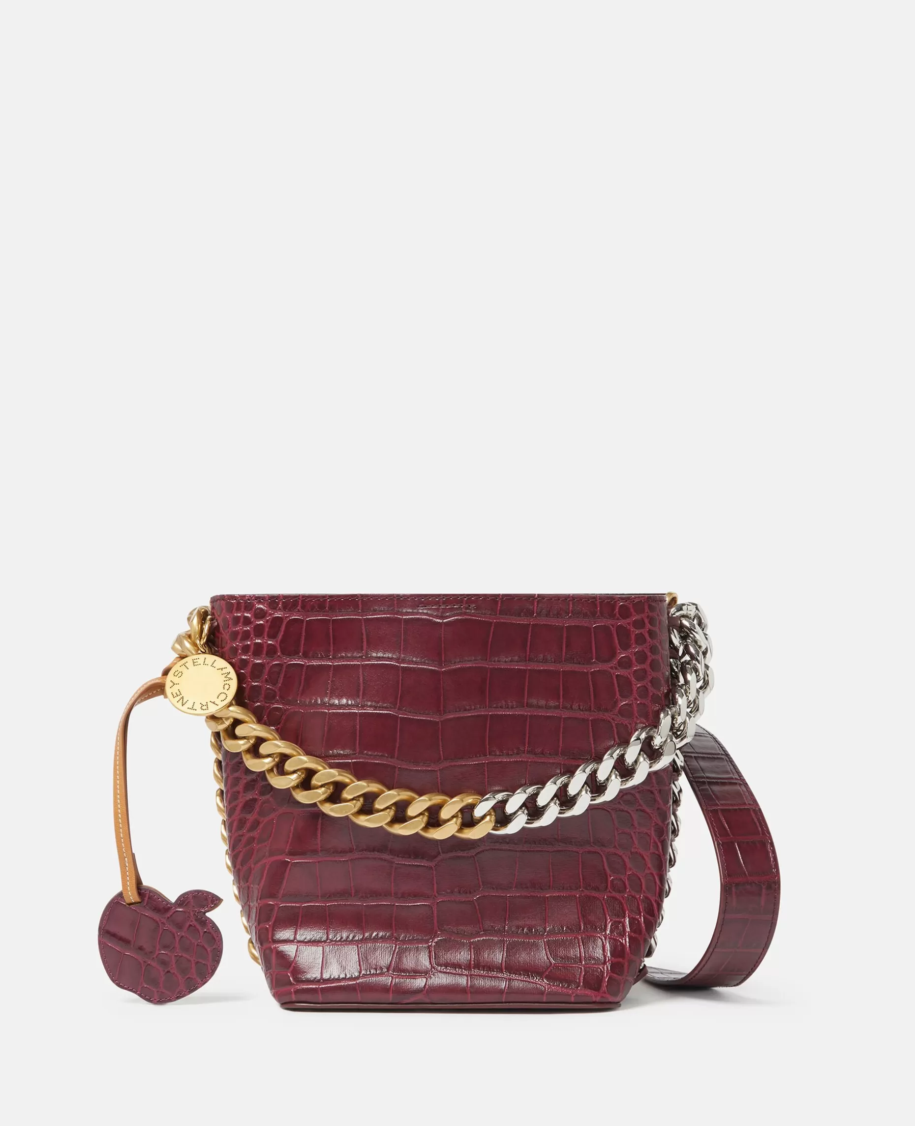 Frayme Croc-Effect Praeget Bucket Bag^Stella McCartney Hot