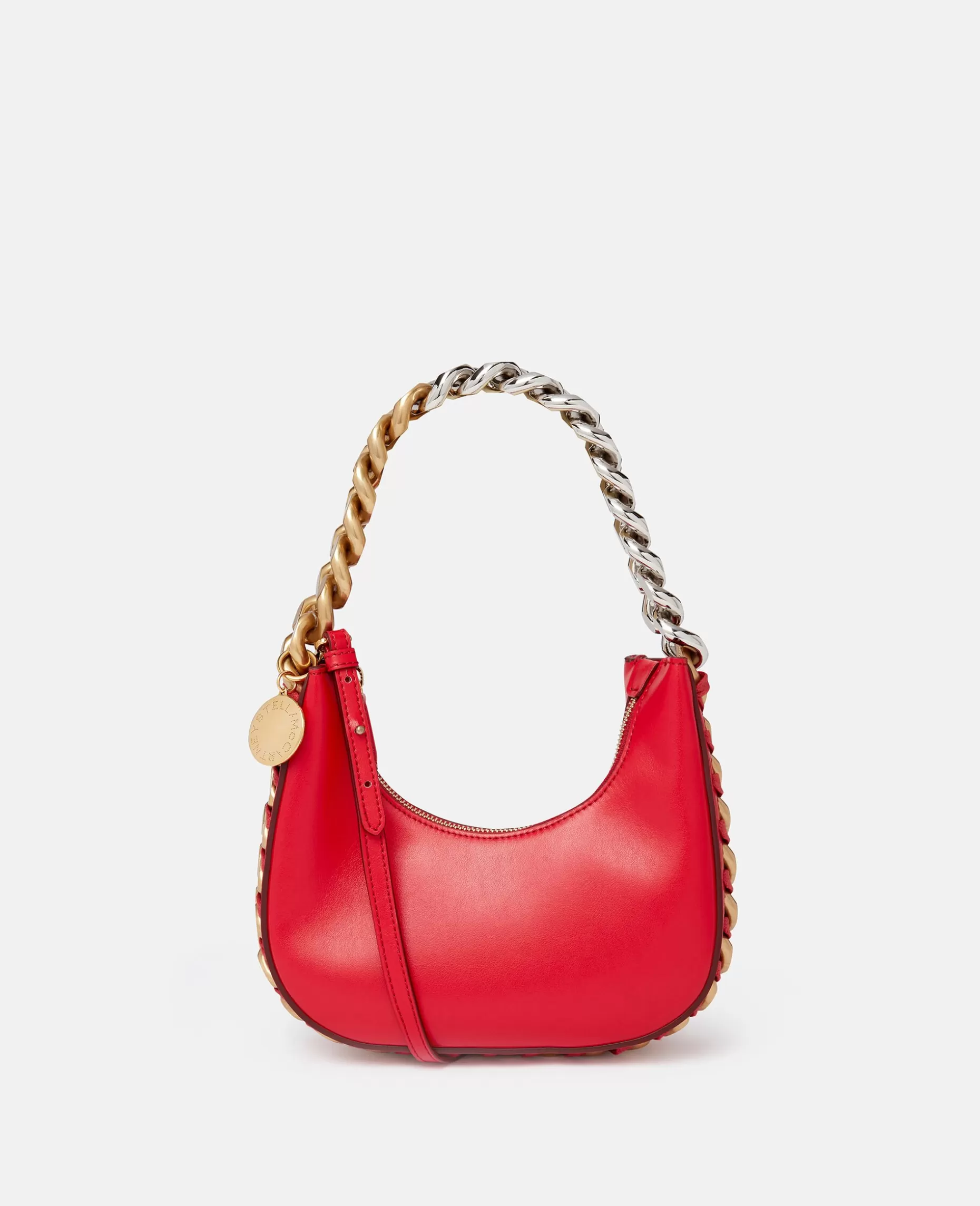 Frayme Mini Skuldertaske Med Lynlas^Stella McCartney Shop