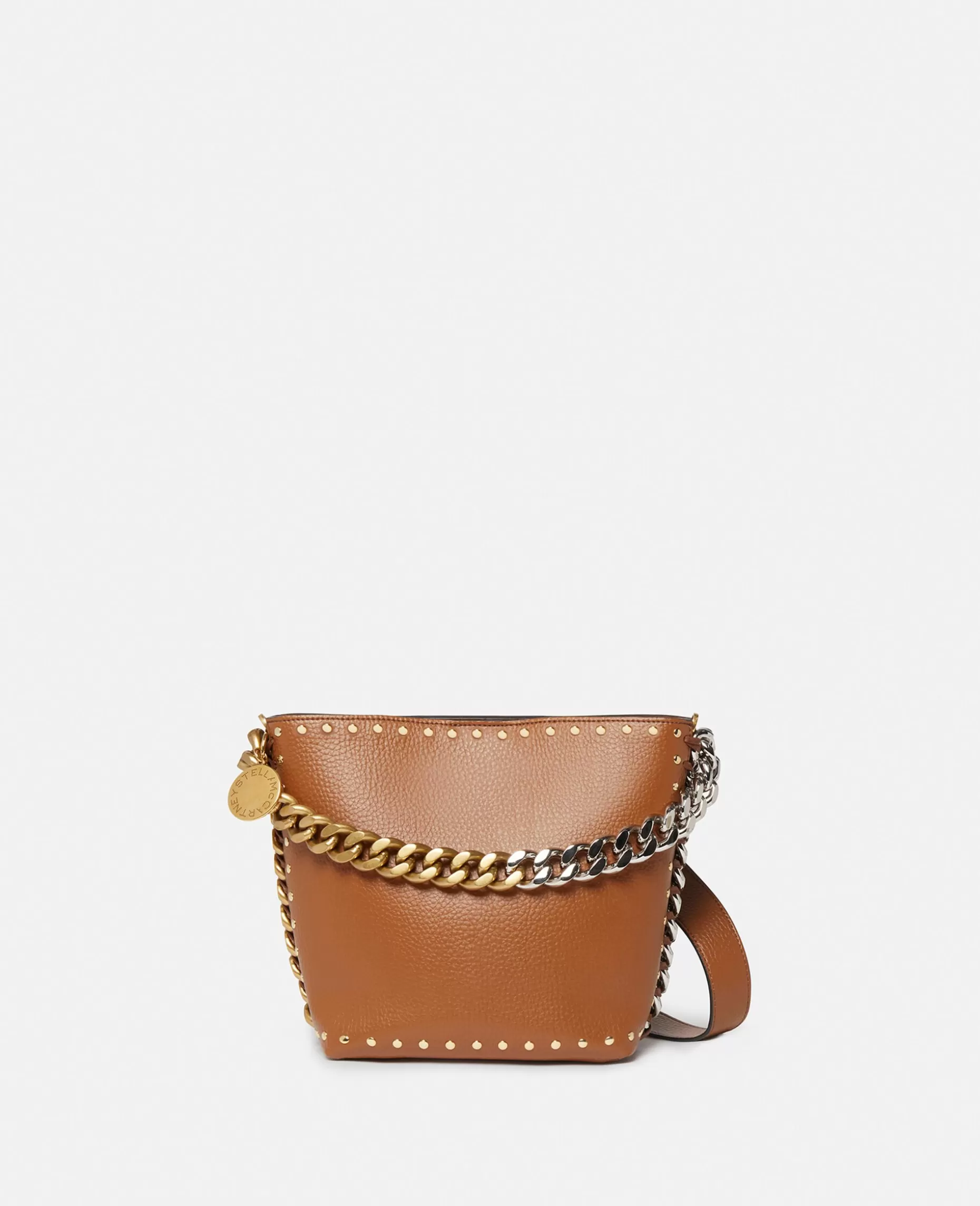 Frayme Studded Grainy Alter Mat Bucket Bag^Stella McCartney New