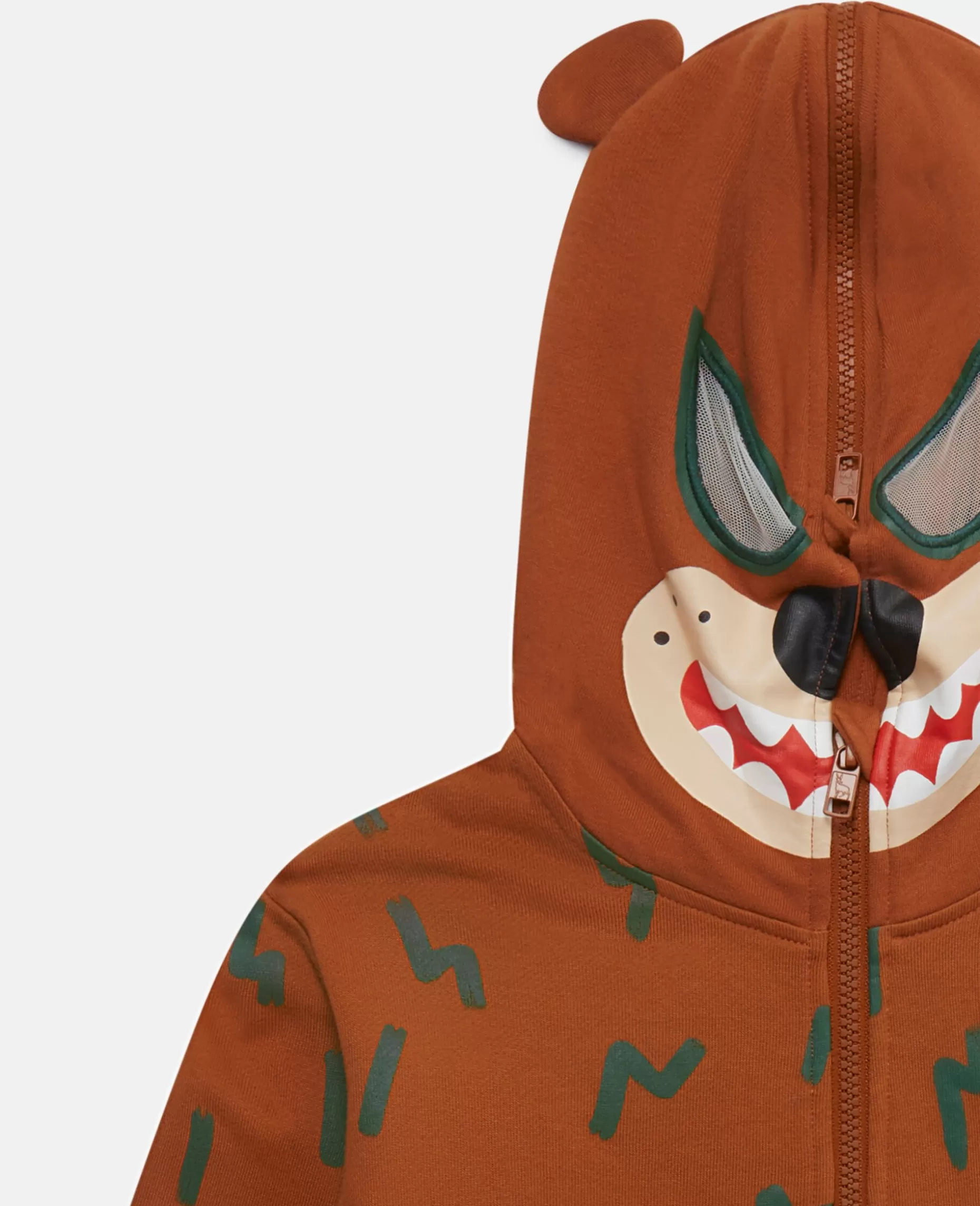 Grizzly Bear Haettetroje Med Lynlas^Stella McCartney Clearance