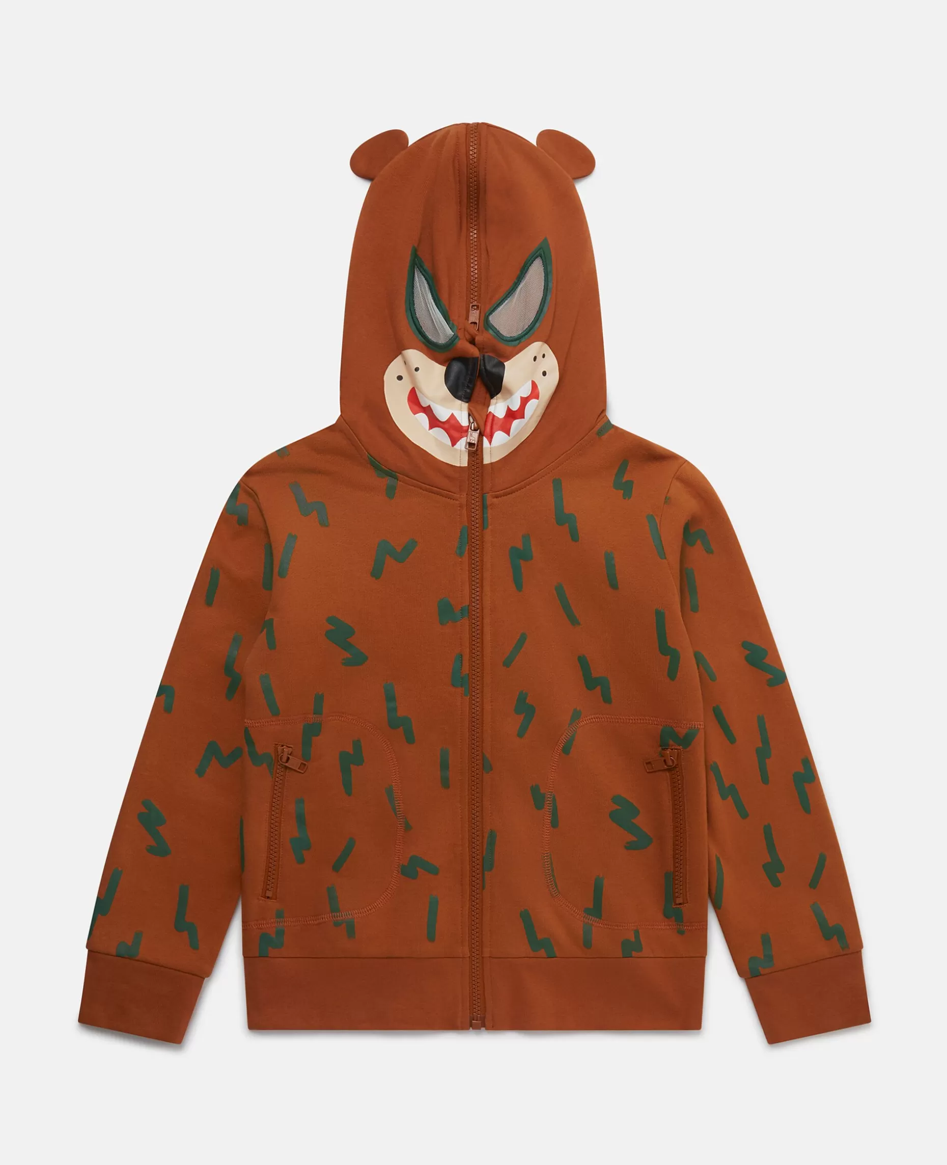 Grizzly Bear Haettetroje Med Lynlas^Stella McCartney Clearance