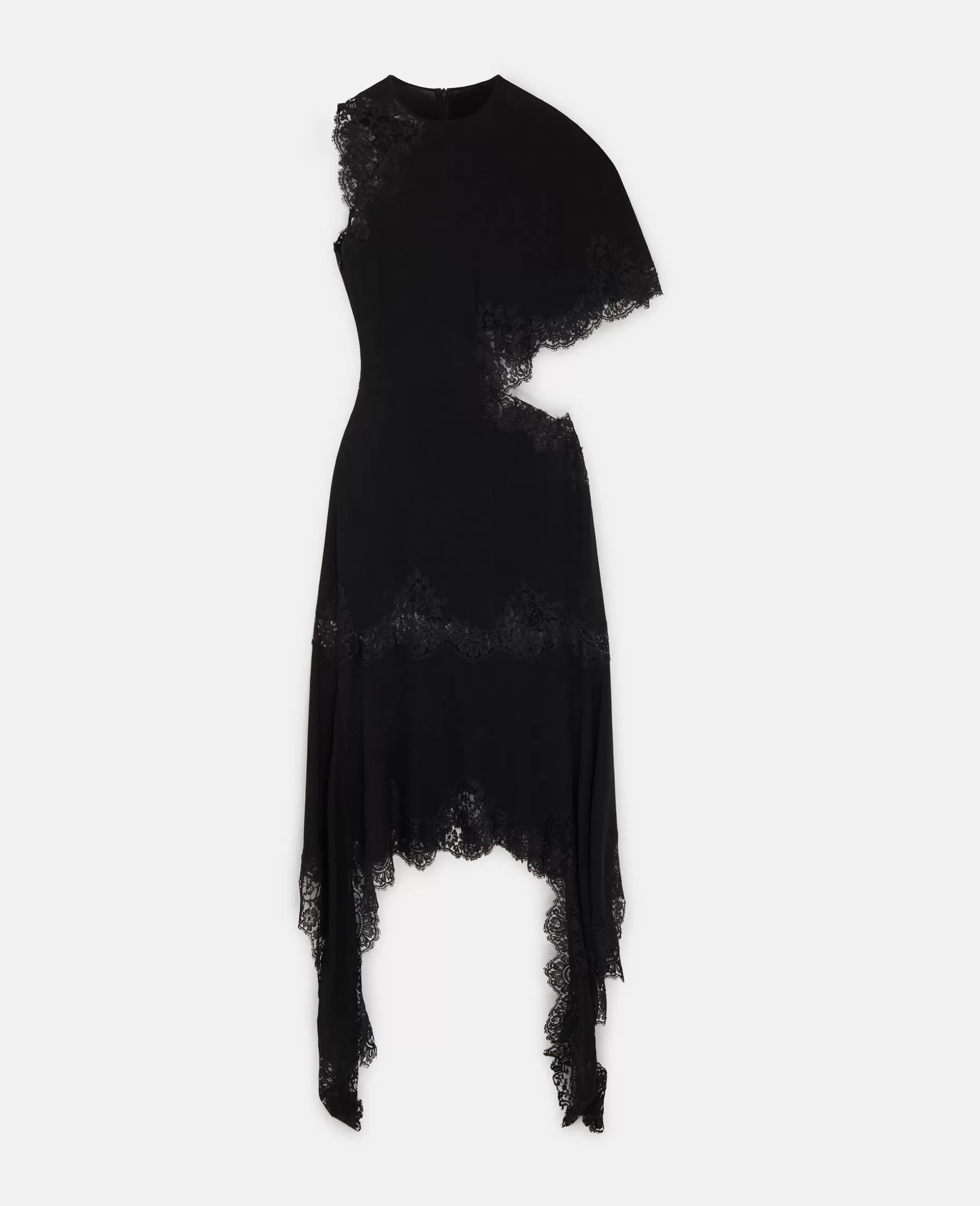 Guipere Blonde Georgette-Kjole I Silke^Stella McCartney New