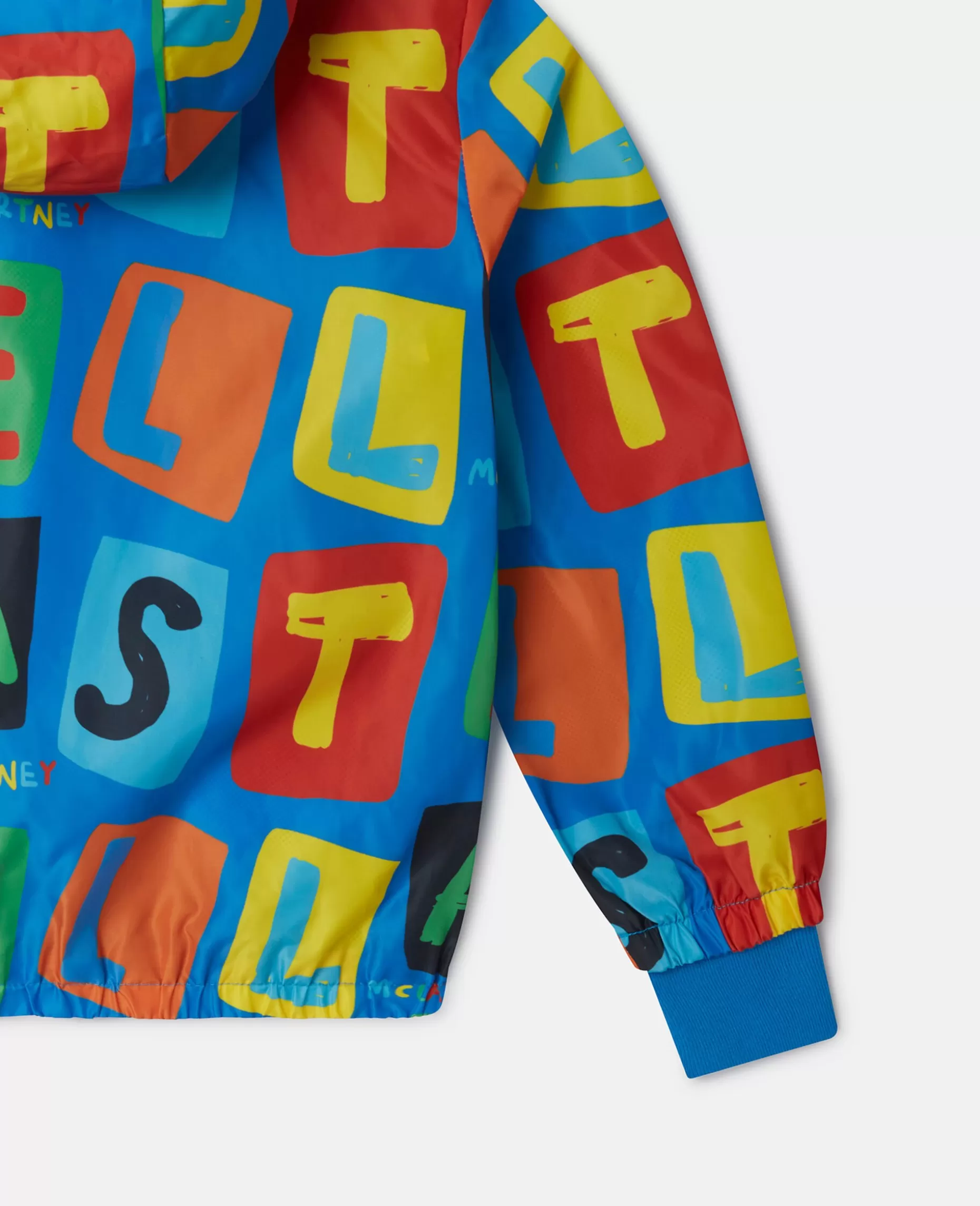 Haettejakke Med Bogstavblokke Med Tryk^Stella McCartney Hot