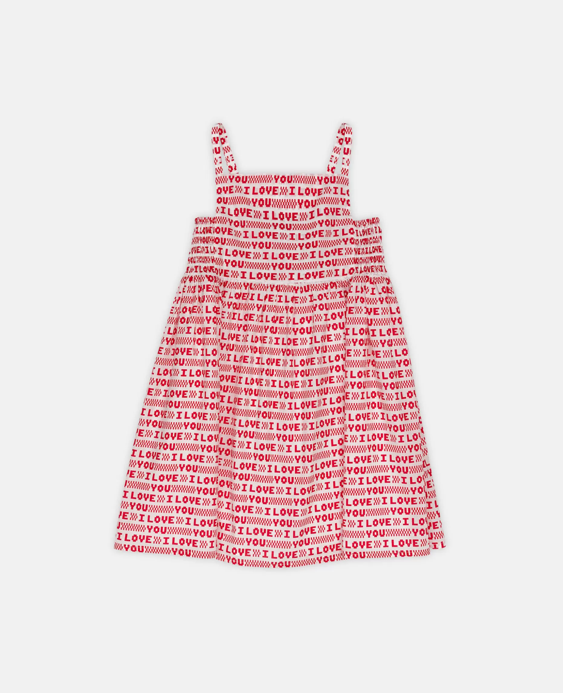 I Love You' Heart Print Kjole^Stella McCartney Cheap