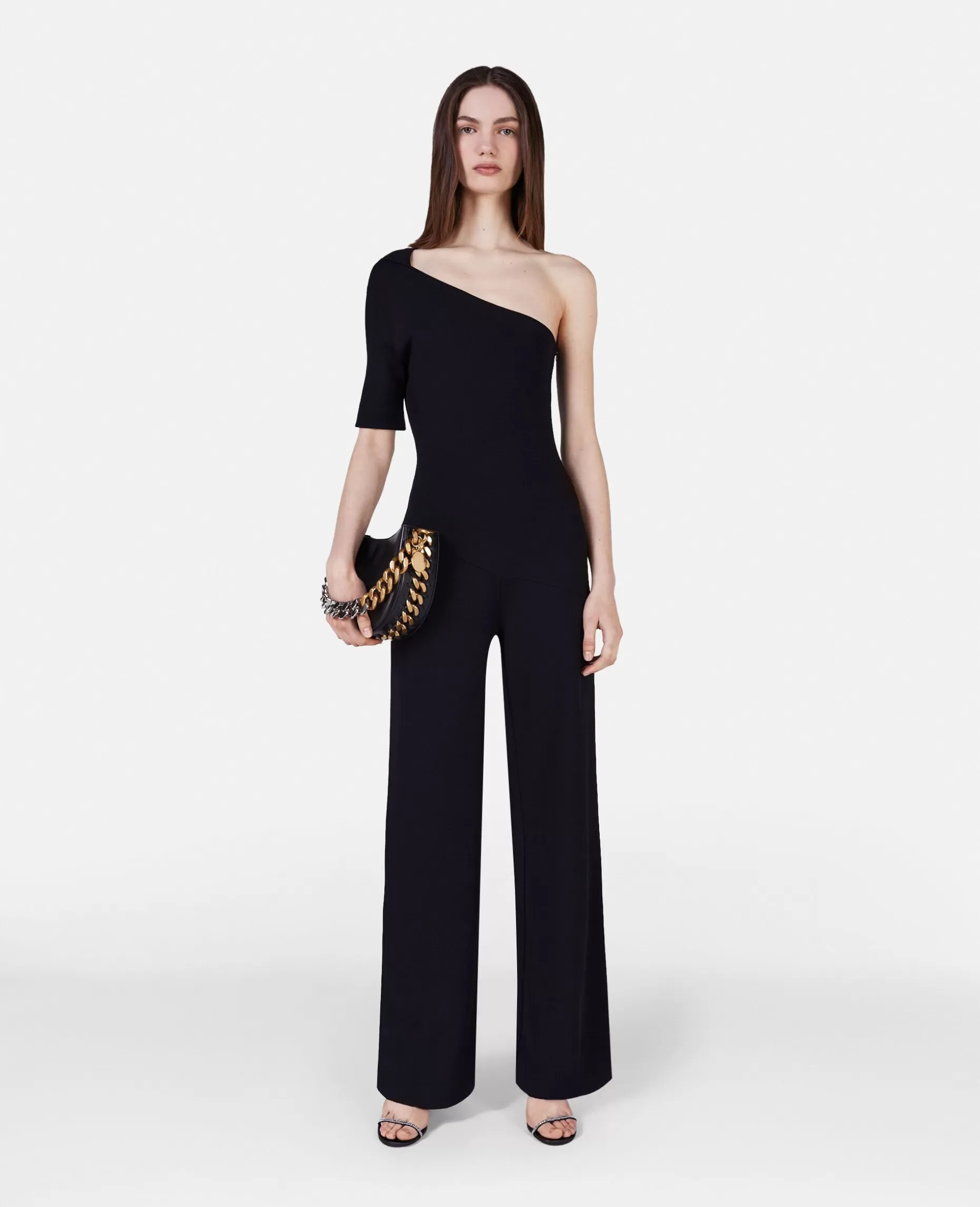 Kompakt Strikket En-Skulder Jumpsuit^Stella McCartney Store