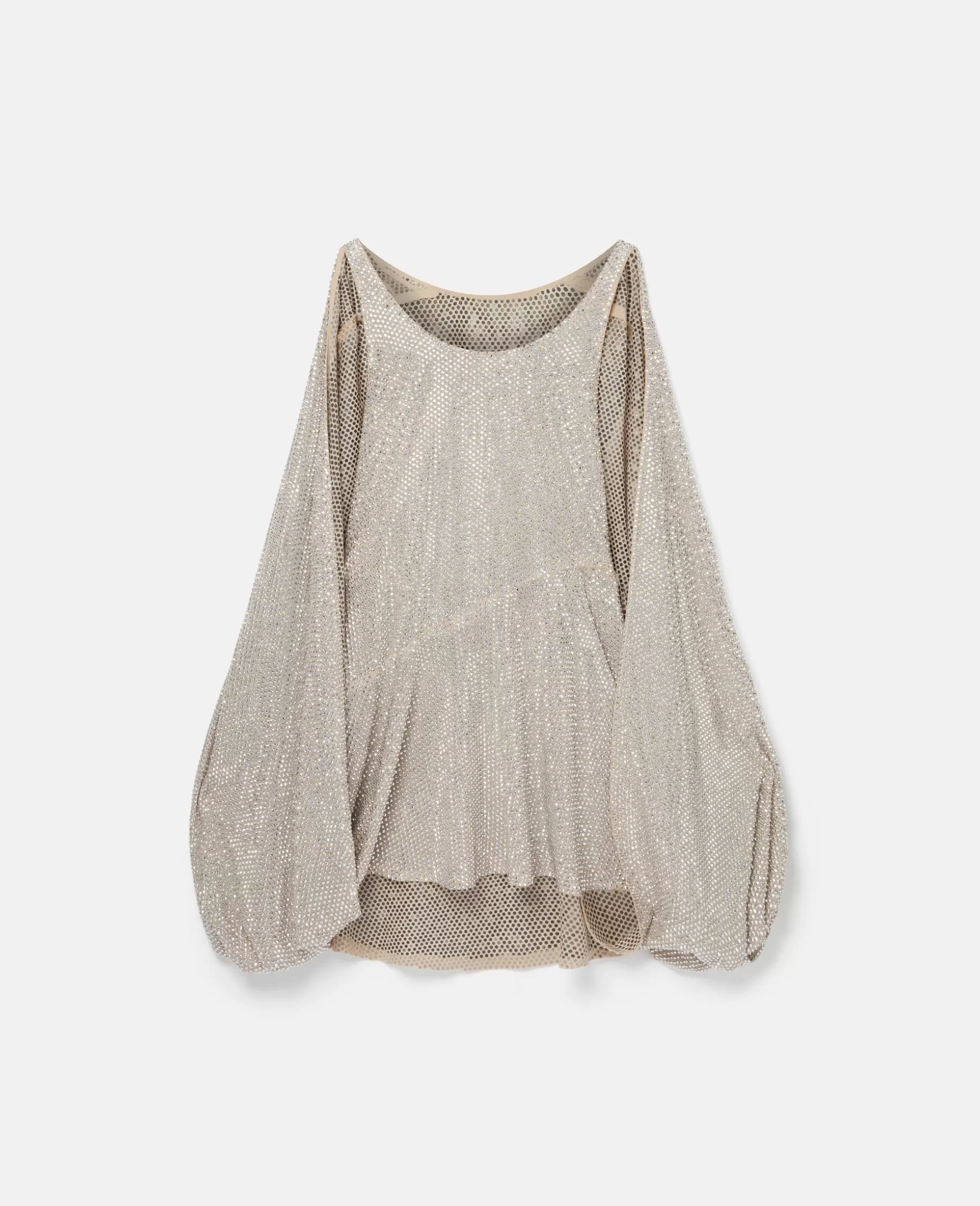 Krystal Strass Silke Cape Mini Kjole^Stella McCartney Clearance