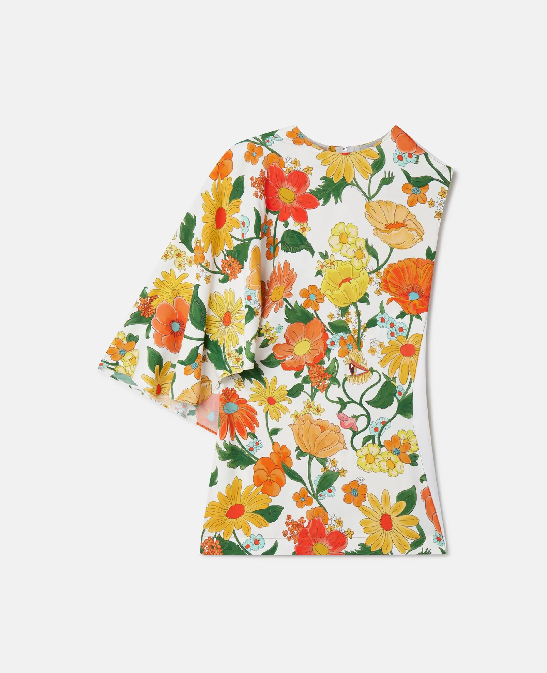 Lady Garden Print One-Sleeve Top^Stella McCartney Sale