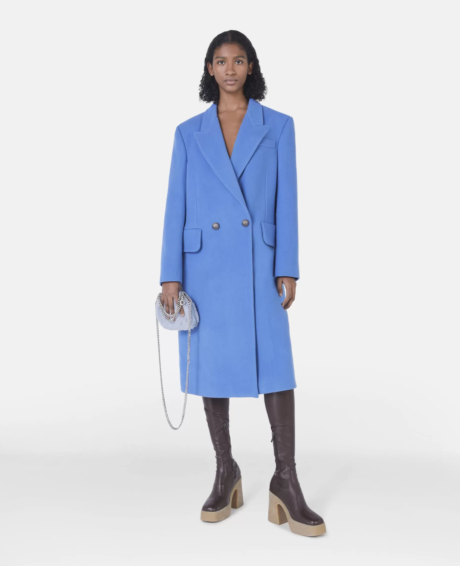 Lang Dobbeltradet Frakke^Stella McCartney New