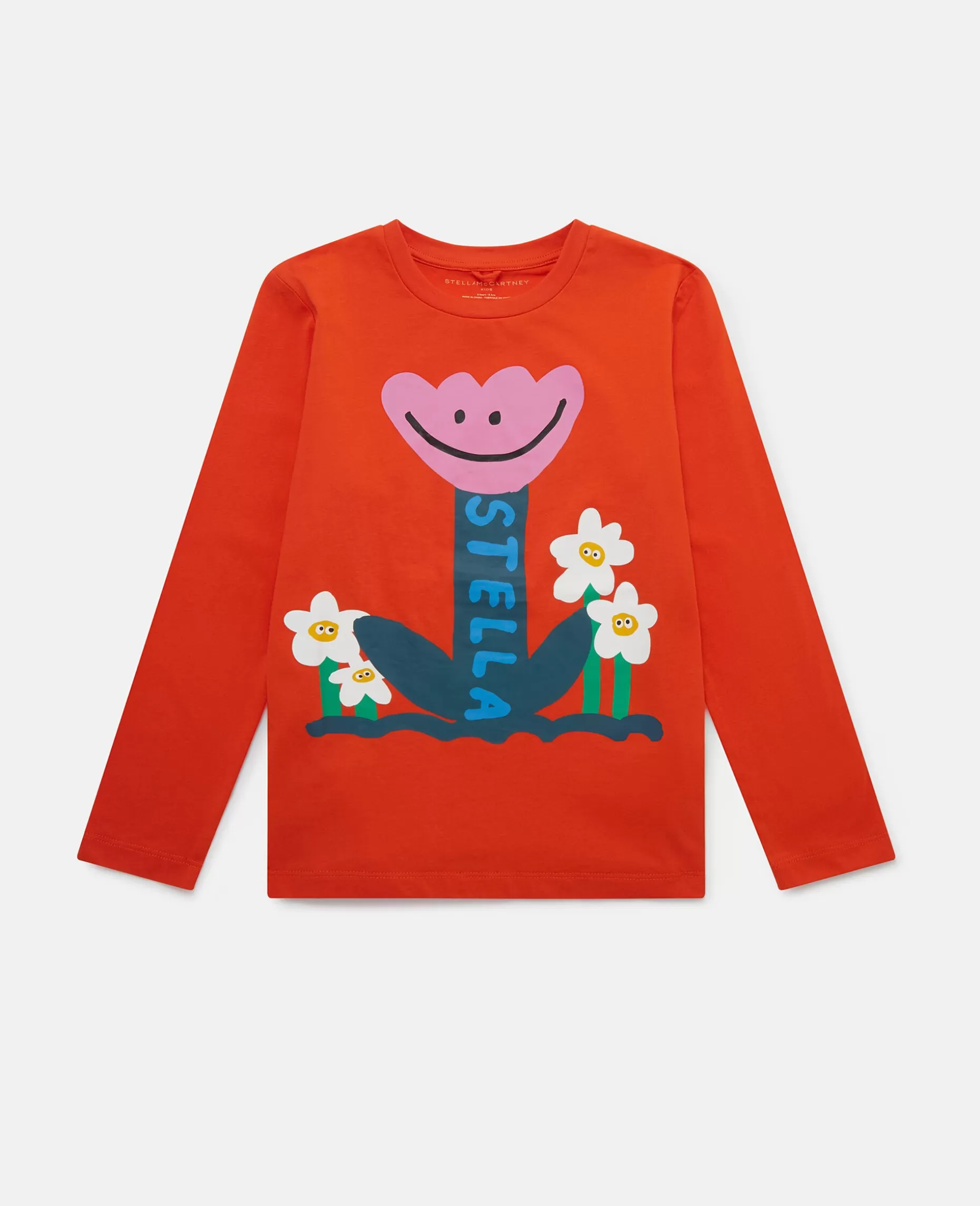 Langarmshirt Mit Smiling Flower Motiv^Stella McCartney Sale