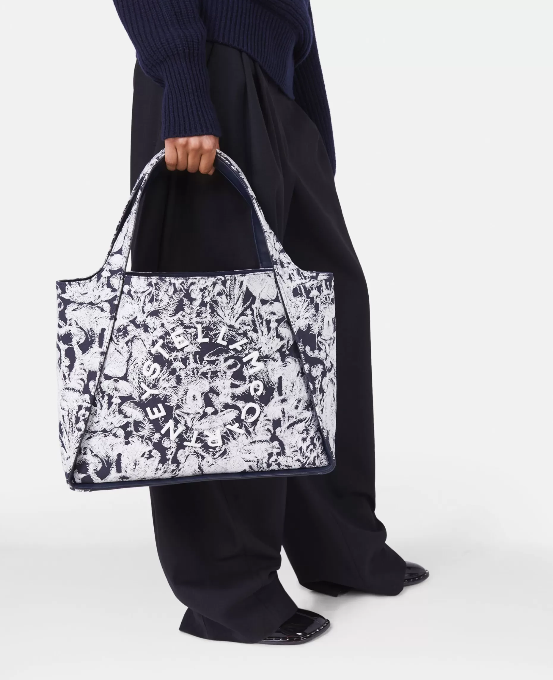 Logo Fungi Forest Toile De Jouy Tote Bag^Stella McCartney Discount