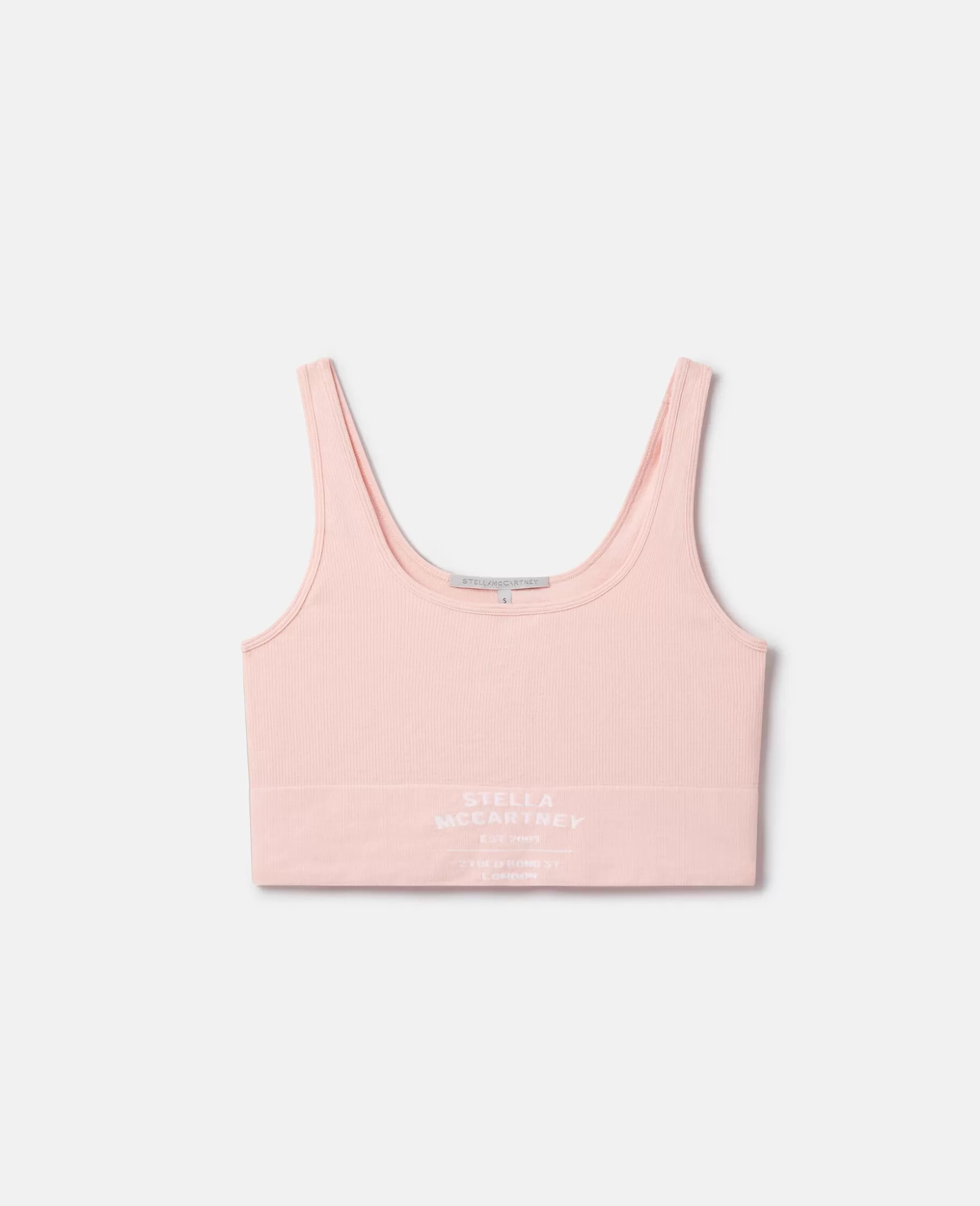 Logo Somlos Cropped Tanktop^Stella McCartney Store