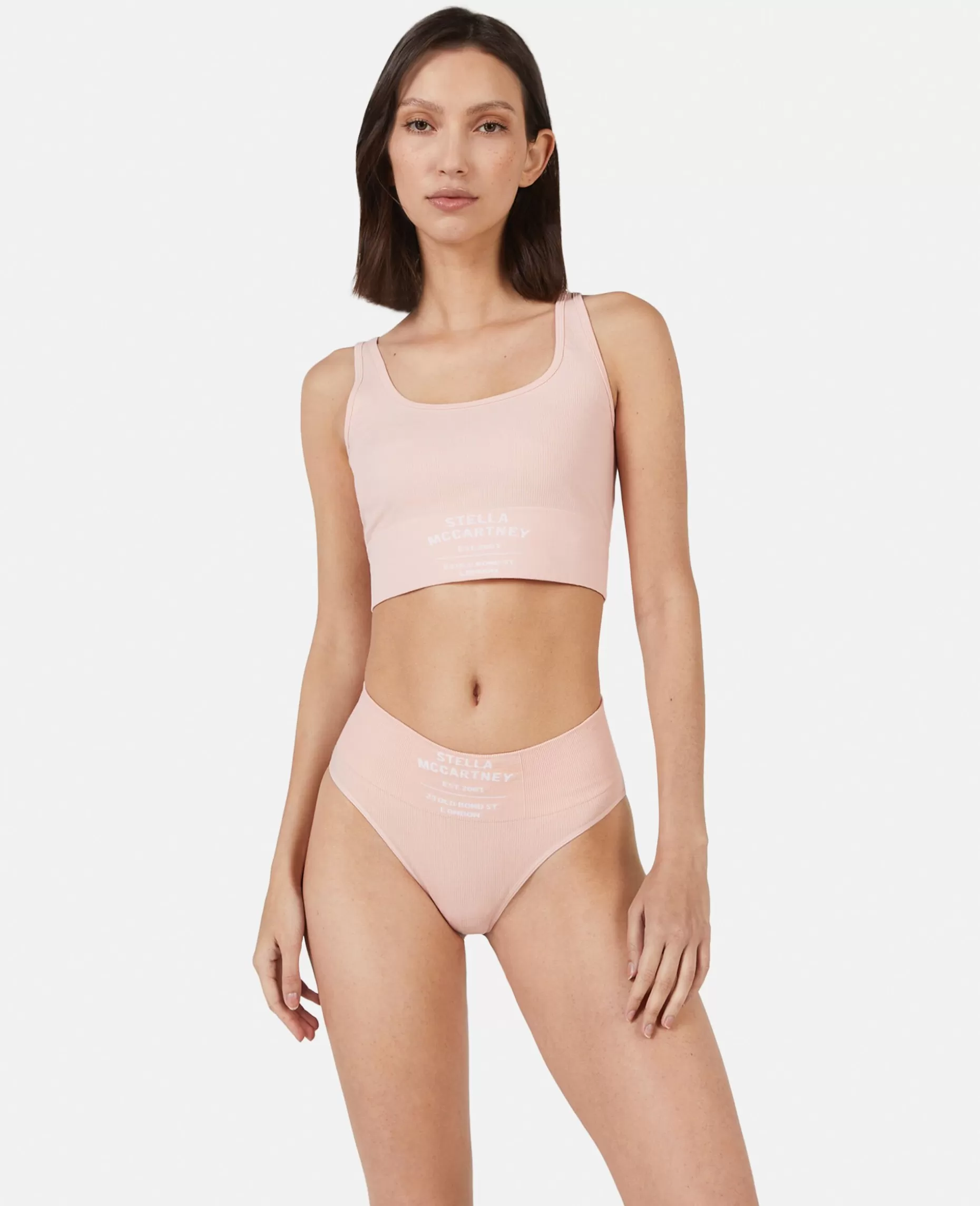 Logo Somlos Cropped Tanktop^Stella McCartney Store