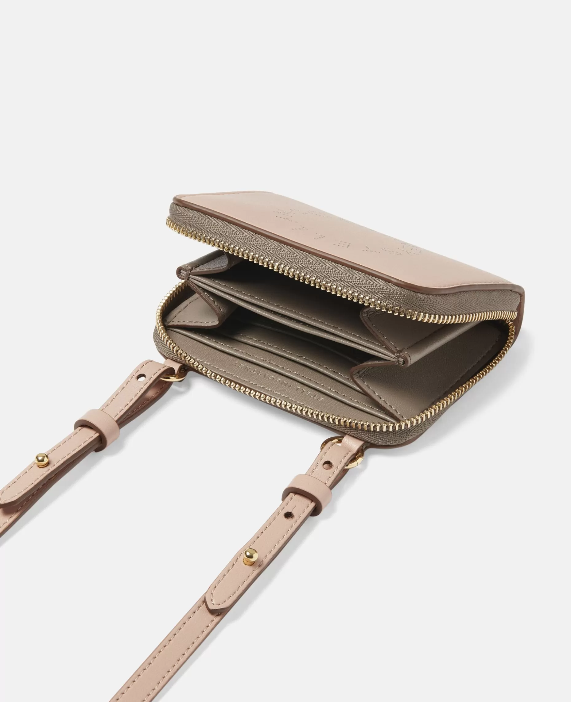 Logo Zip Strap Kortholder^Stella McCartney Store